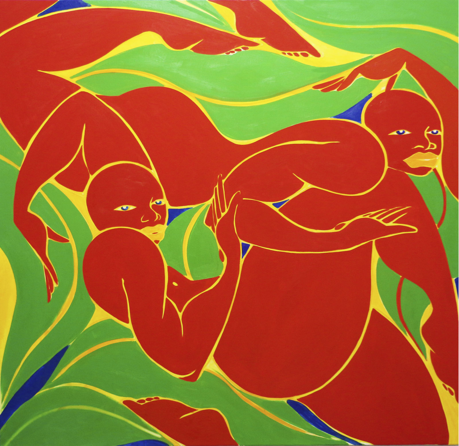 Tunji Adeniyi-Jones, Red Twins III, 2018