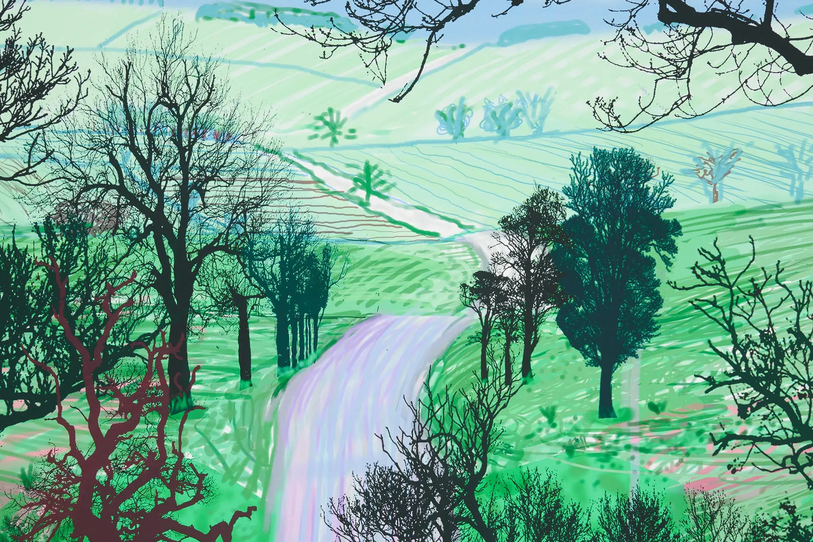 David Hockney On View Now