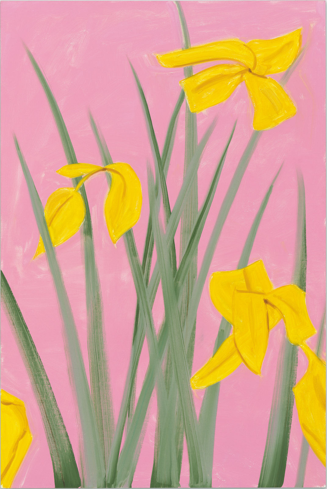 <a href="/content/feature/1602/detail/image29000/" class="pageload-link-type-popup-enabled-content"><div class="artist" style="text-align: center;"><span class="artist"><strong>Alex Katz</strong></span><i><br /></i></div><div class="artist" style="text-align: center;"><i>Iris </i>아이리스</div><div class="artist" style="text-align: center;">2019</div><div class="medium" style="text-align: center;">Oil on linen</div><div class="dimensions"><p class="p1" style="text-align: center;">182.9 x 121.9 cm<br />(72 x 48 in)</p></div></a>