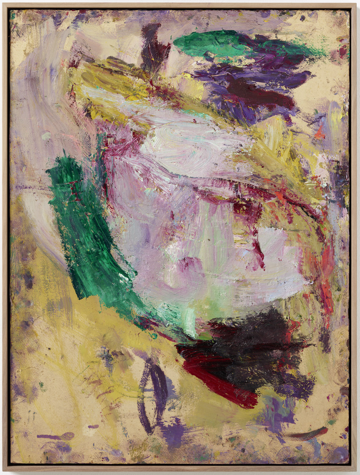 <a href="/content/feature/2485/detail/image34647/" class="pageload-link-type-popup-enabled-content"><p class="p1 cms_size_1"><i>Ohne Titel, aus der Serie "Hexenflug"</i>, 2022<br />Oil on cardboard (painting back)<br />63 x 47 cm<br />(MJ 1187)</p></a><div class="buttons">
            <!--excludeindexstart-->
            <div class="enquire_button_container clearwithin ">
                <div class="button"><a href="javascript:void(0)" role="button" class="website_contact_form link-no-ajax" data-contact-form-stock-number="" data-contact-form-item-table="" data-contact-form-item-id="" data-contact-form-details="Ohne%20Titel%2C%20aus%20der%20Serie%20%22Hexenflug%22%2C%202022%20Oil%20on%20cardboard%20%28painting%20back%29%2063%20x%2047%20cm%20%28MJ%201187%29" data-contact-form-image="https://static-assets.artlogic.net/w_1600,h_1600,c_limit,f_auto,fl_lossy,q_auto:good/ws-ropac/usr/exhibitions/images/feature_panels/2485/mj_1187_300dpi.jpg" data-contact-form-hide-context="" data-contact-form-to="TAahi8nU0LLQw9plCPxpNE7L0VM=" data-contact-form-to-bcc="V0MPJ6PqG1tkdzzqJB7ZtUVVSN6lyg=="  >Enquire</a></div>
                <div class="enquire_link_simple_artwork_details hidden">Ohne%20Titel%2C%20aus%20der%20Serie%20%22Hexenflug%22%2C%202022%20Oil%20on%20cardboard%20%28painting%20back%29%2063%20x%2047%20cm%20%28MJ%201187%29</div>
            </div>
            <!--excludeindexend-->
        </div>