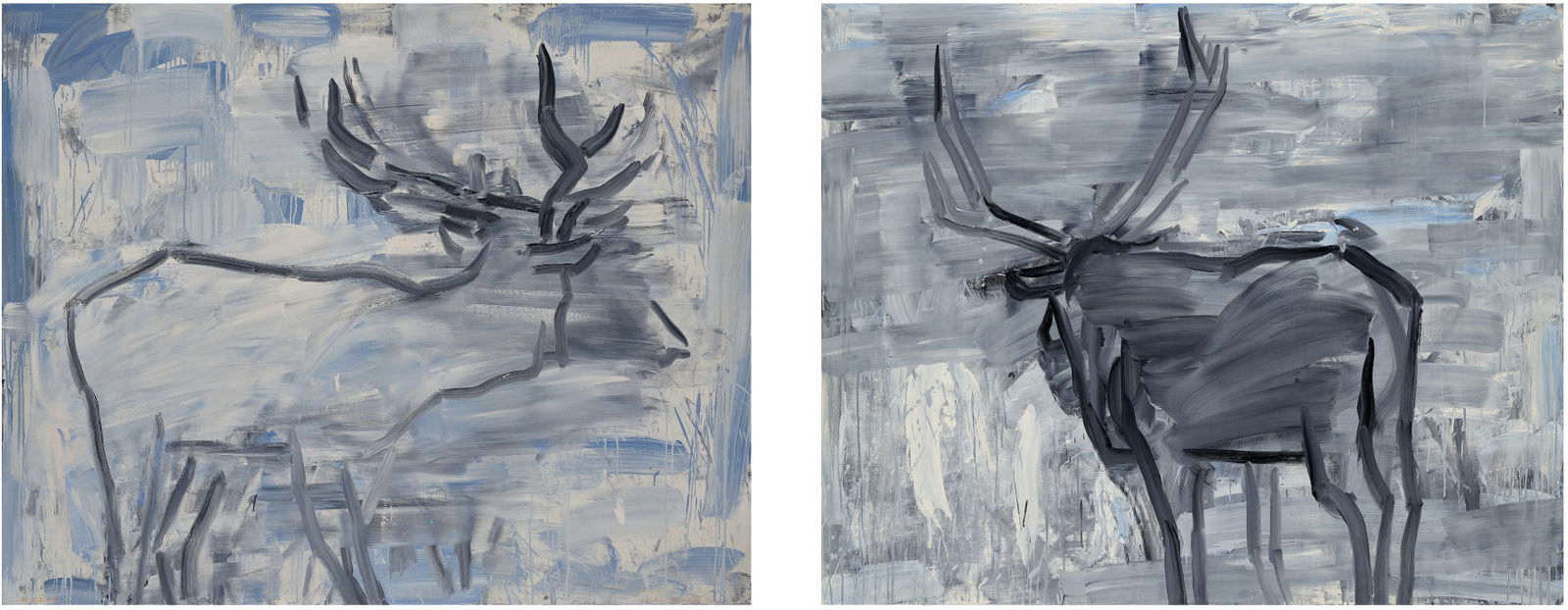 Untitled-91208, 1991 Oil on canvas 130.3 x 162.1 cm (51.3 x 63.82 in) Untitled-90207, 1991 Oil on canvas 130.3 x...