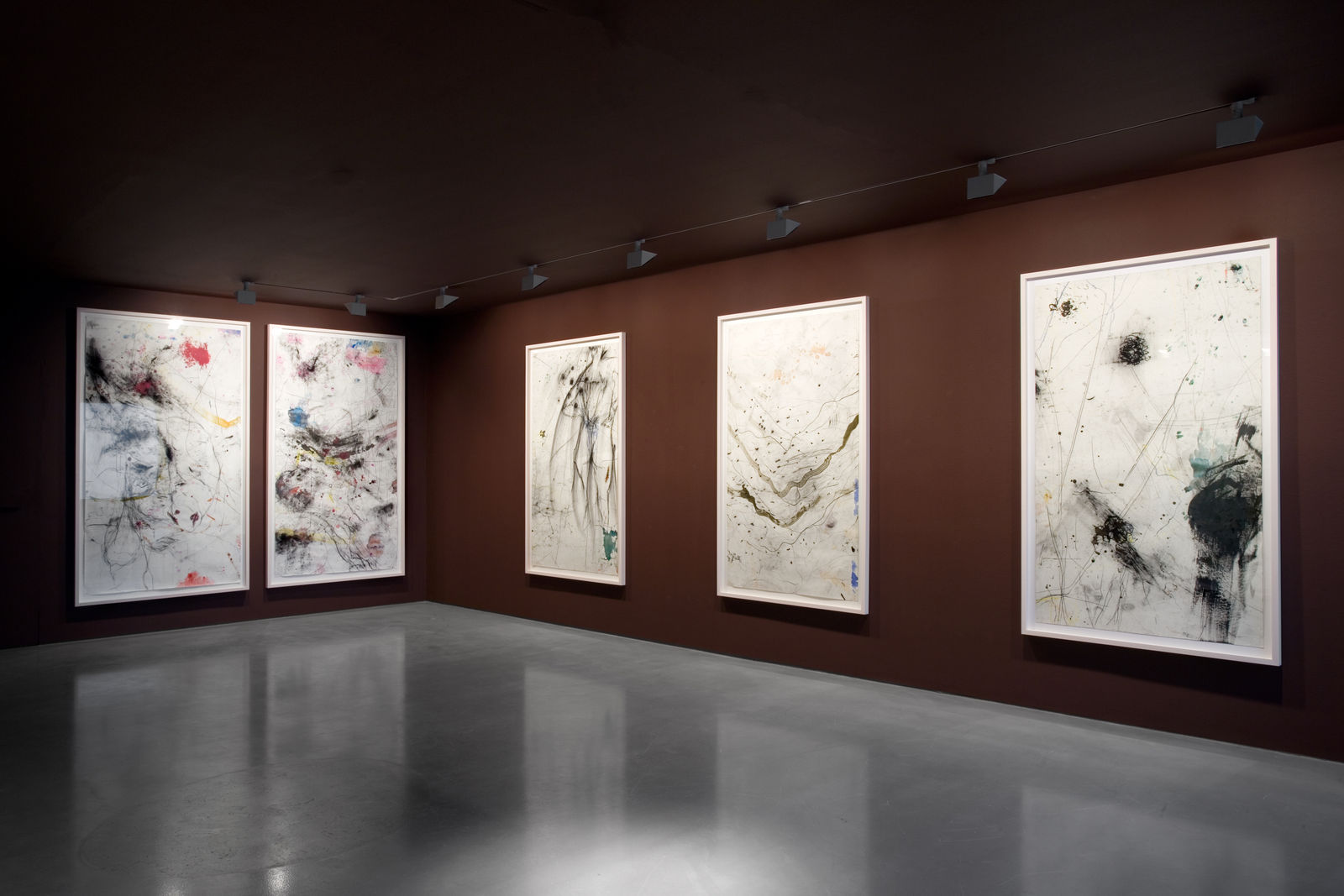 Hubert Scheibl: Work On Paper, Galerie Thaddaeus Ropac Salzburg, 2008