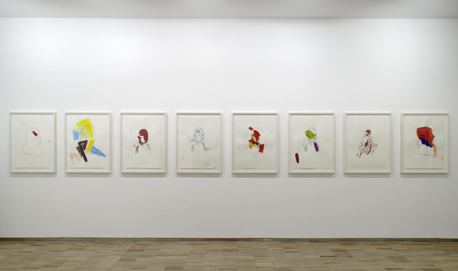 Robert Wilson: Faces of Mozart, Thaddaeus Ropac Paris Marais, 2006