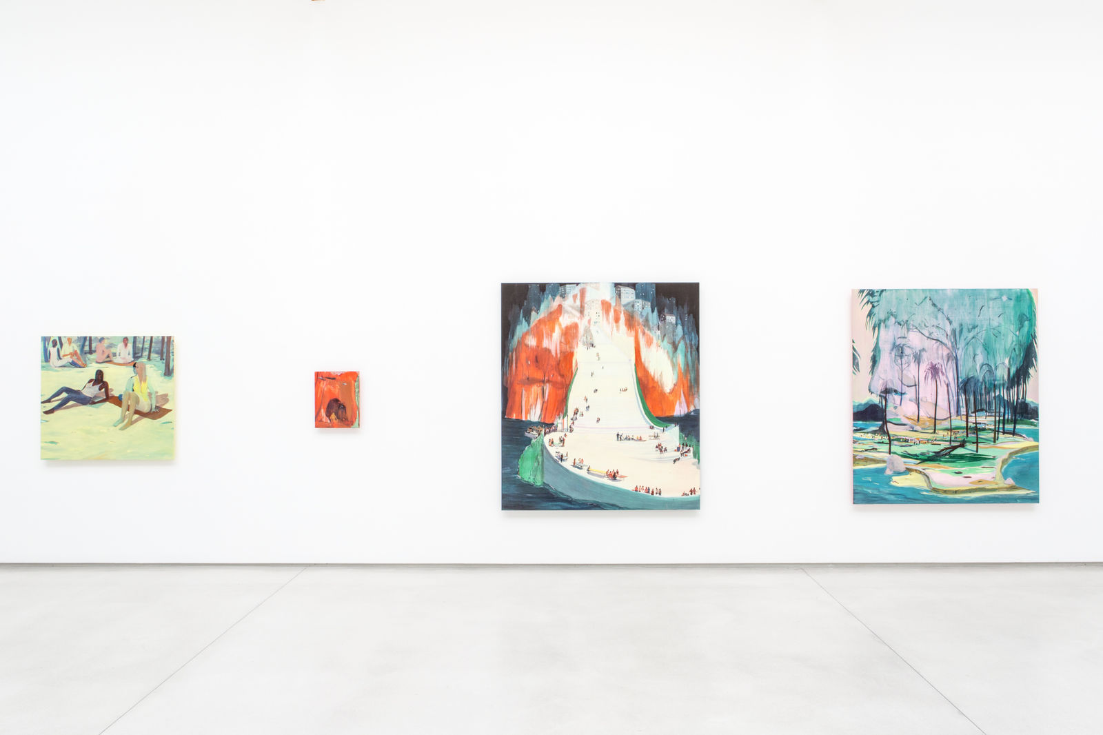 Jules de Balincourt: Blue Hours, Galerie Thaddaeus Ropac Paris Marais, 2014