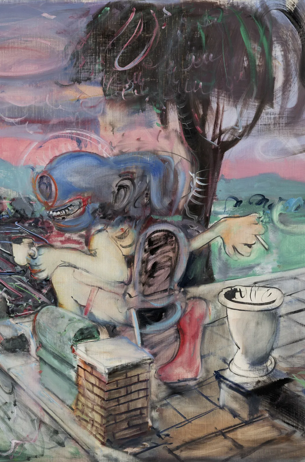 Adrian Ghenie ROMAN CAMPAGNA, New Paintings and Drawings