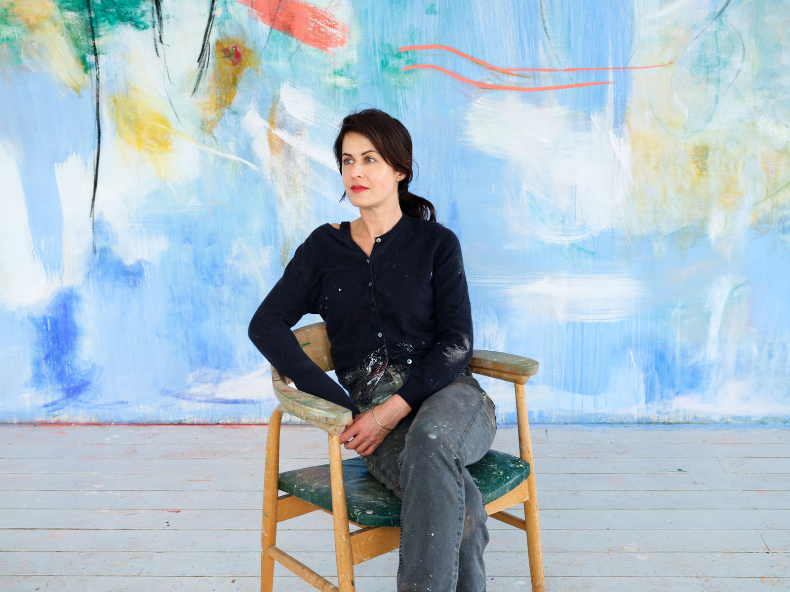 Megan Rooney in chiaroscuro The artist's first solo-exhibition in Paris