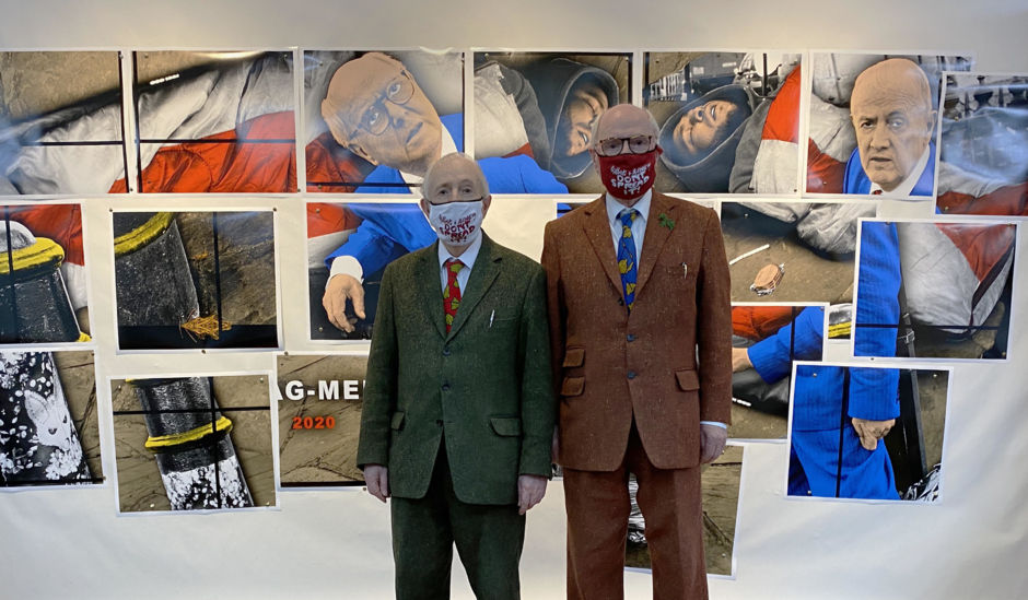 Gilbert & George Tea with Julia
