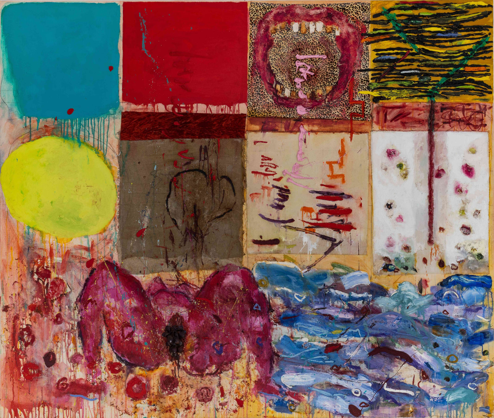 Joan Snyder PAINTING THE TOWN