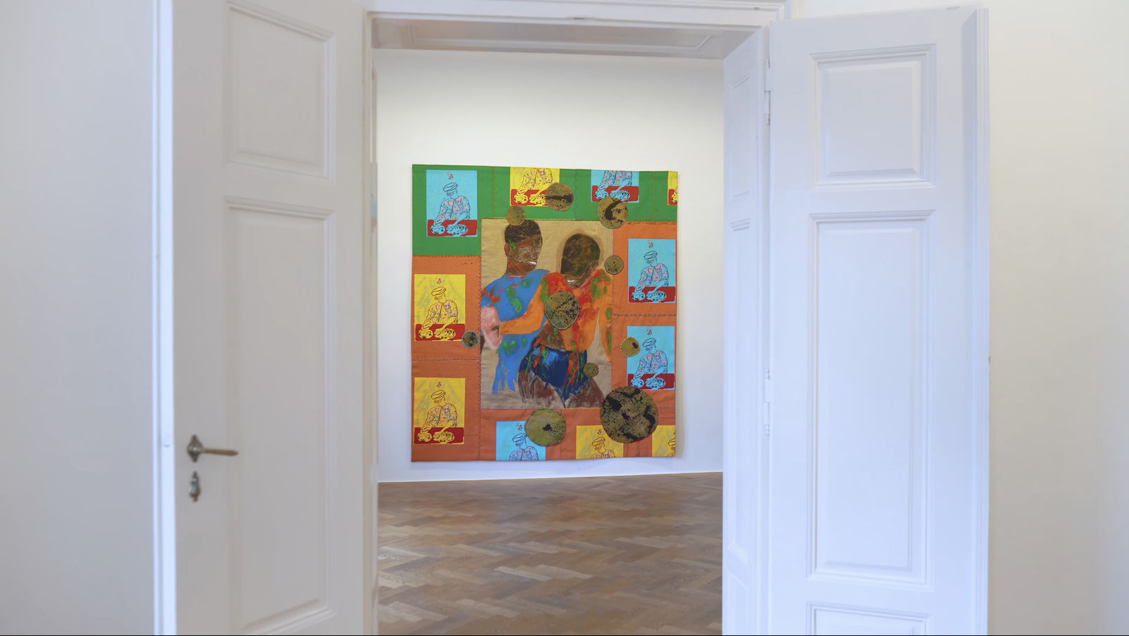 Alvaro Barrington On the Road (TMS) New Cutout Paintings