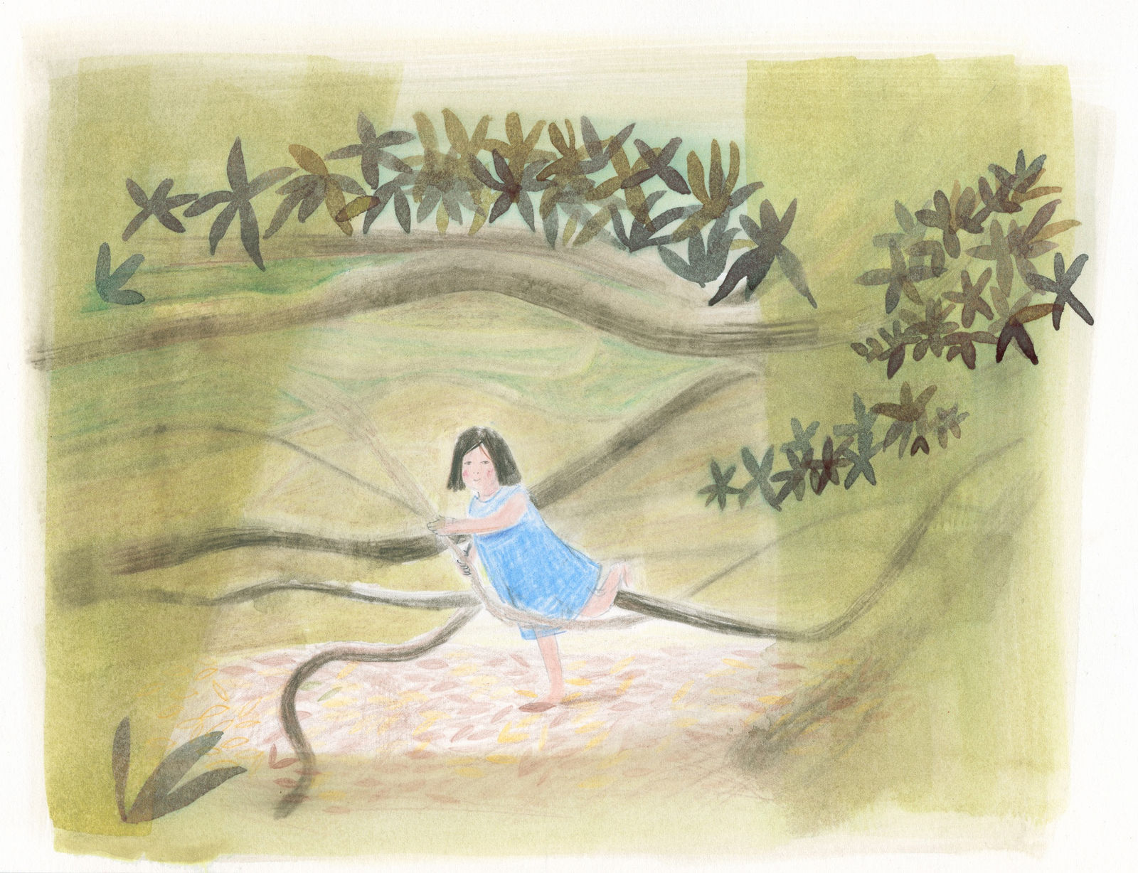 Sarah Lacey, Among The Rhododendrons, 2018