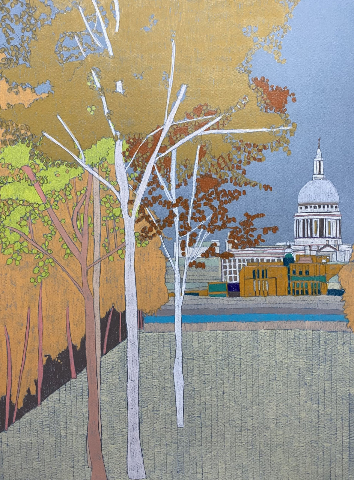 Clare Halifax, St Paul's Study #2, 2025