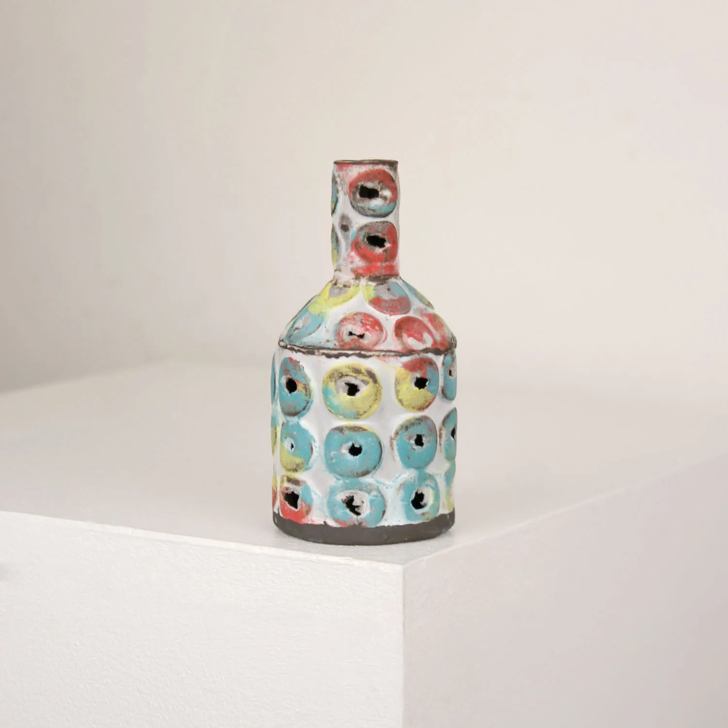 Elly Wall, Rainbow Bottle Vase #1