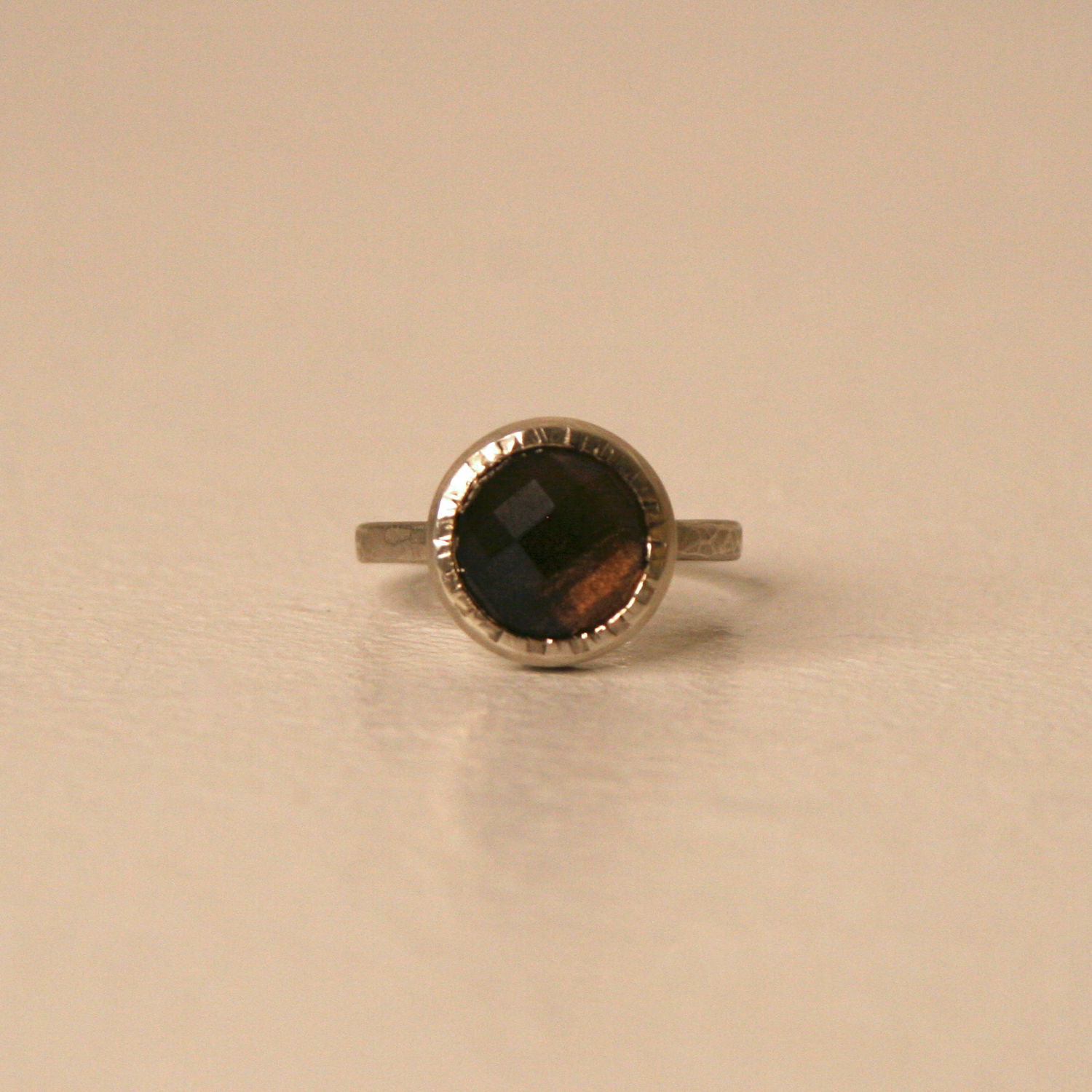 Emily Fermor, Smoky Quartz & Sterling Silver Ring