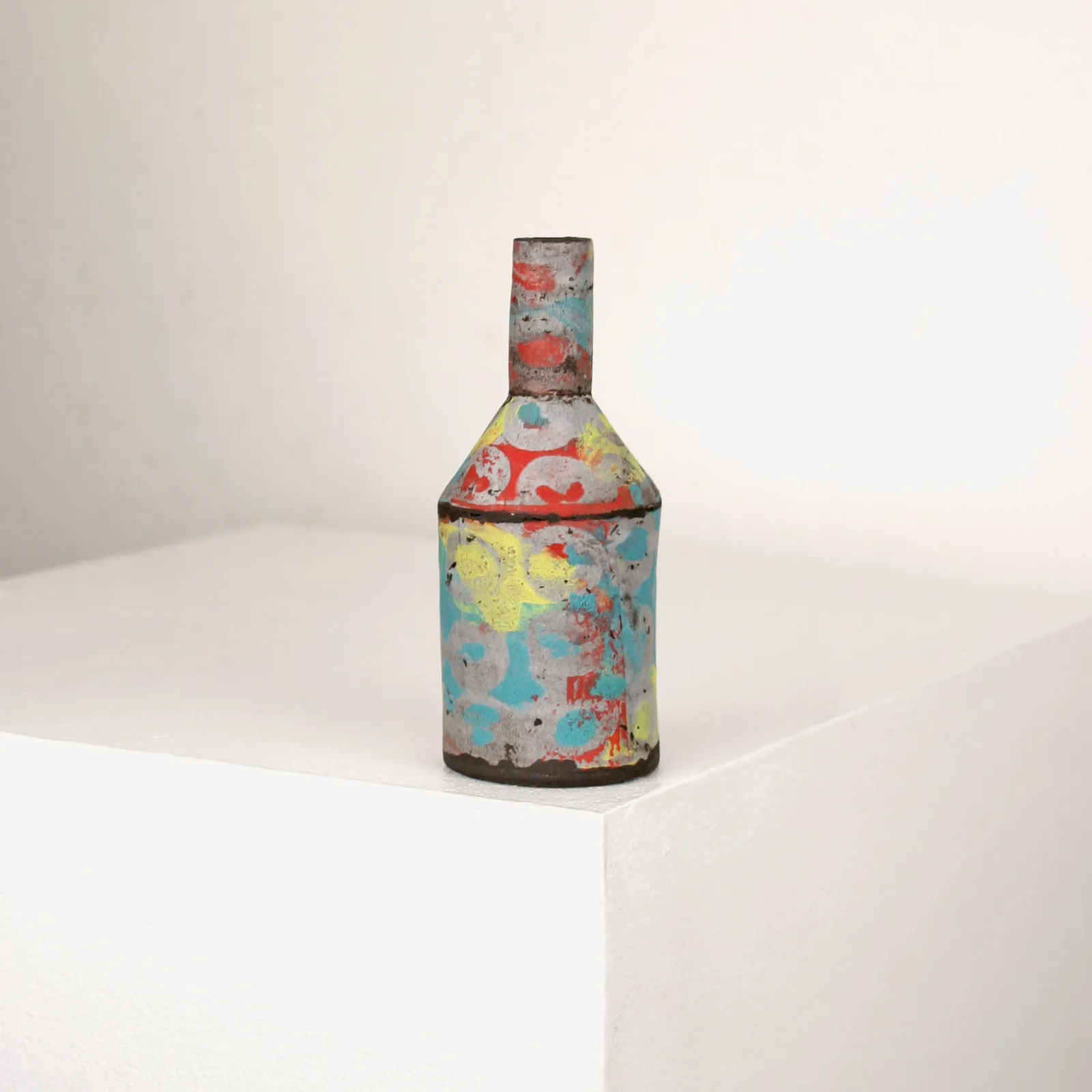 Elly Wall, Rainbow Bottle Vase #2