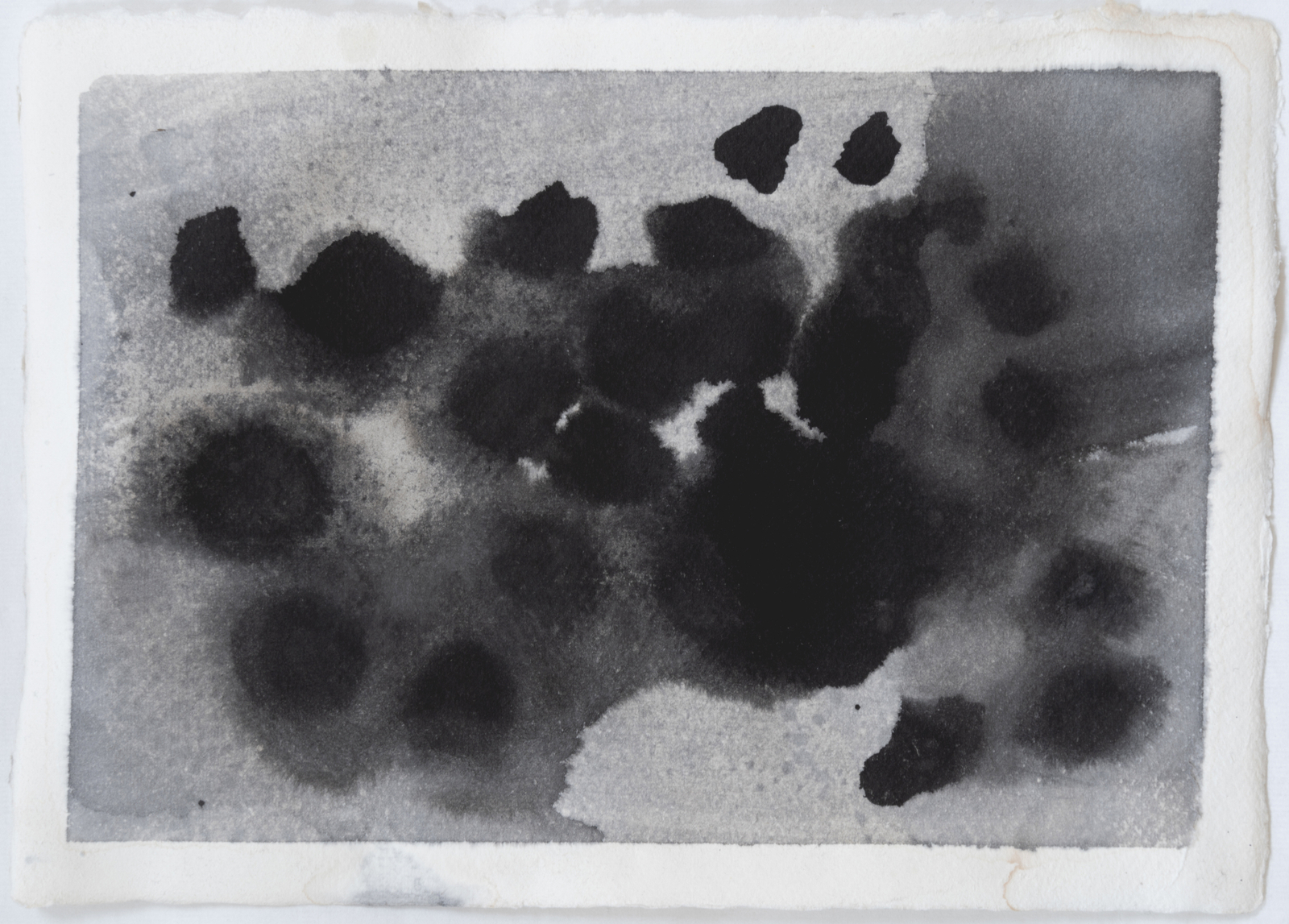 Leonardo Anker Vandal, Drip drawing, Water lilies IV, 2023