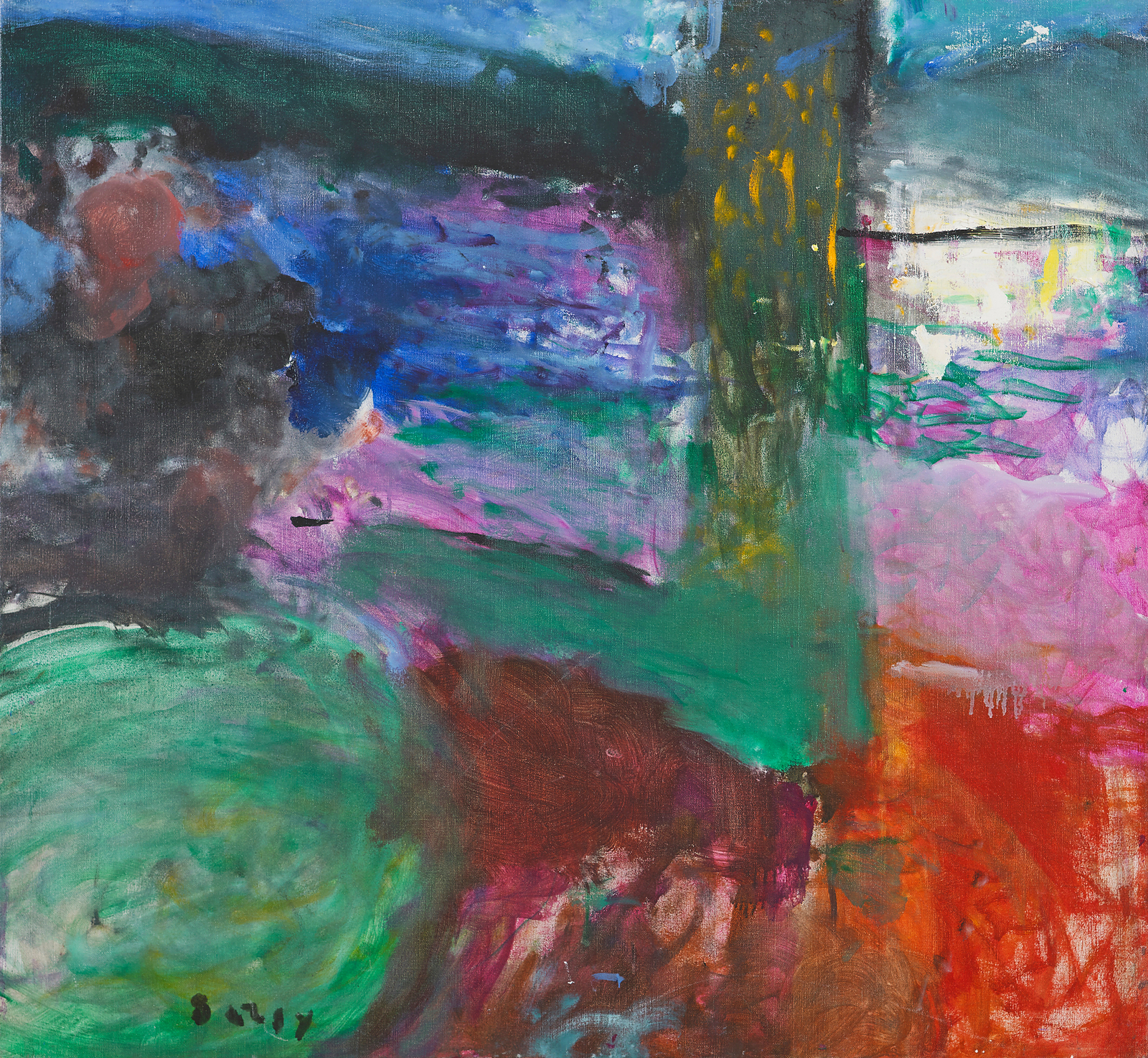 Sargy Mann, The Hotel Bar, Cadaques, 2005