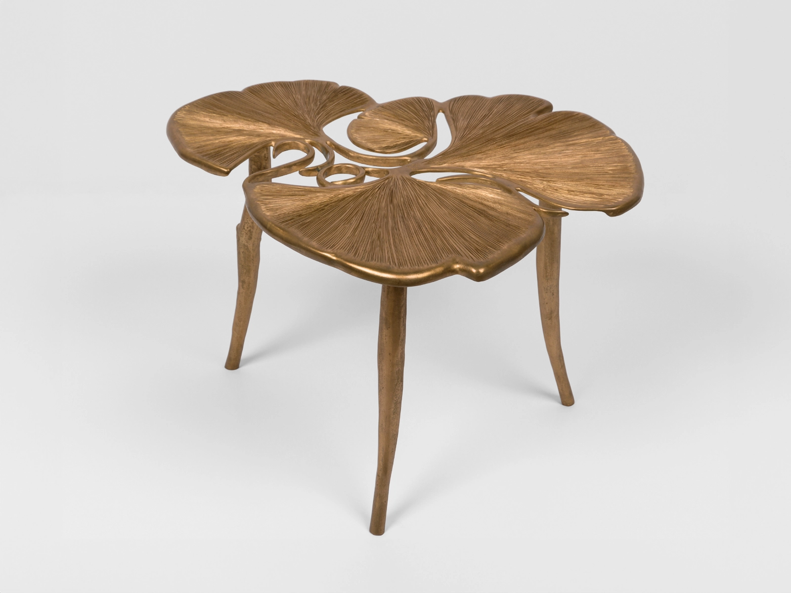 Claude Lalanne, Guéridon Trifolia IV Ginkgo, 2007/2012