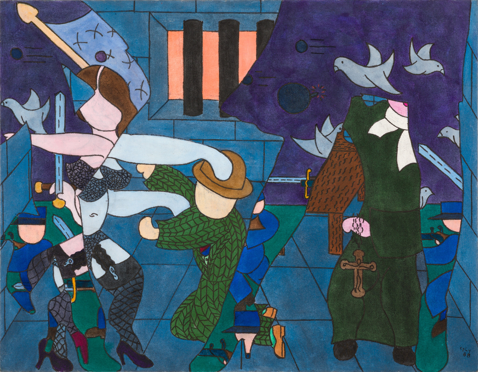 William N. Copley, A Kinder, Gentler Nation, 1988