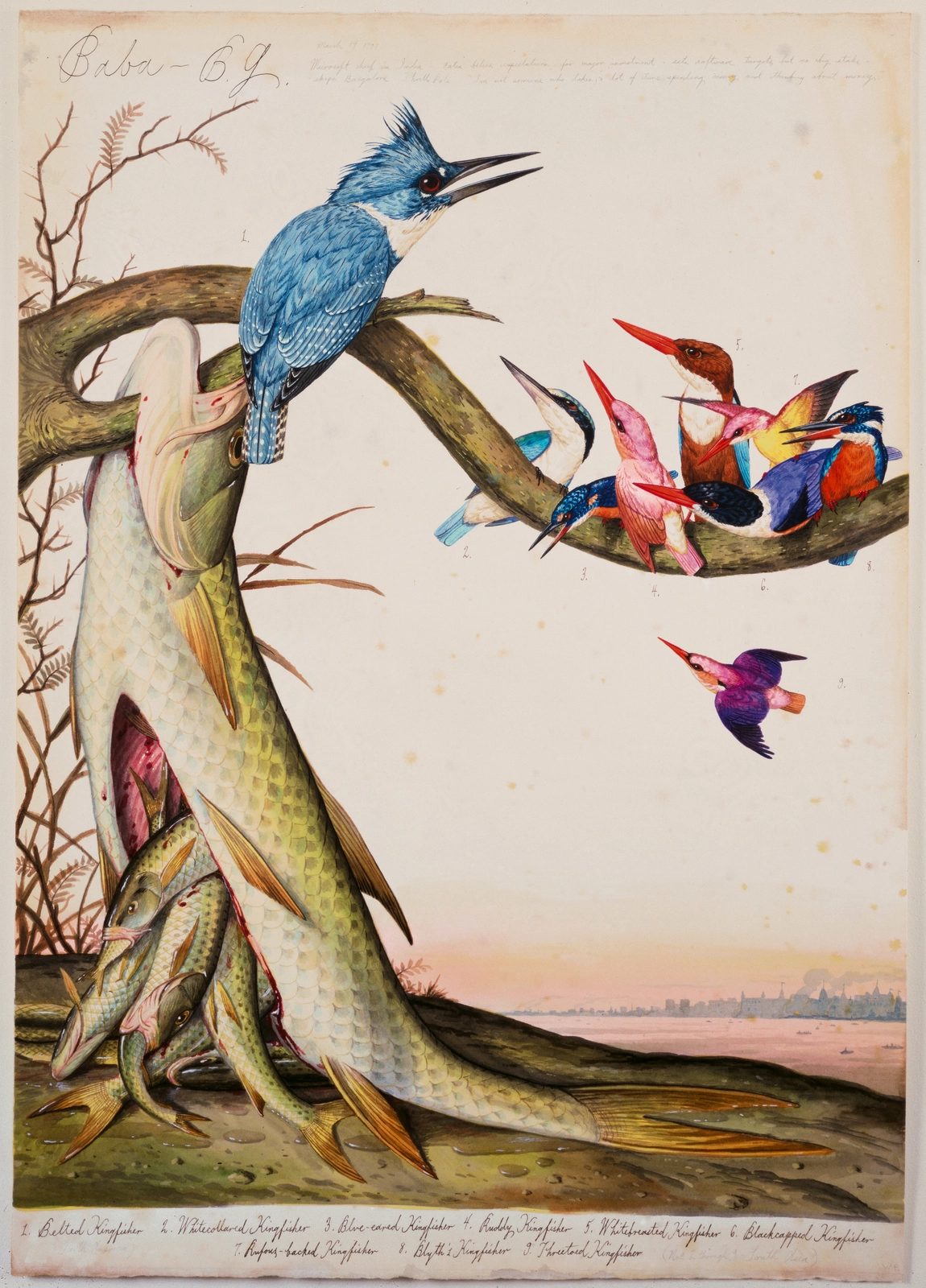 Walton Ford, Baba - B.G., 1997