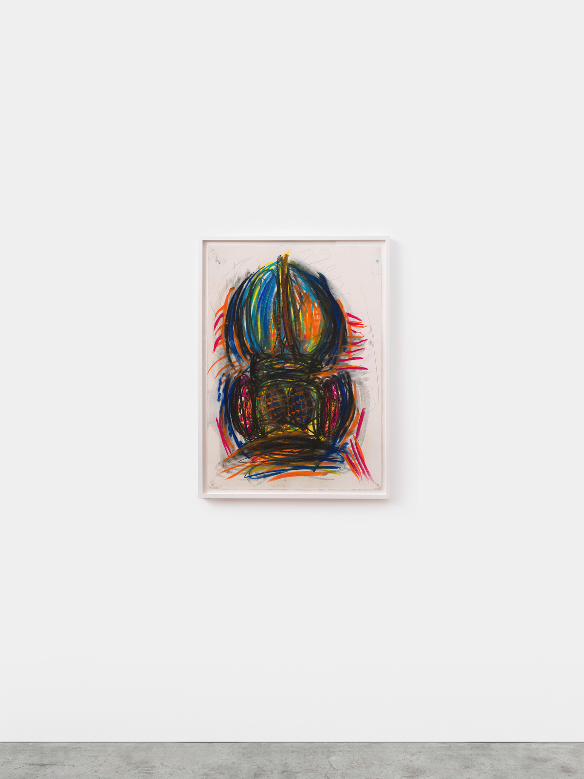 Judith Bernstein, Dick in a Head, 2015