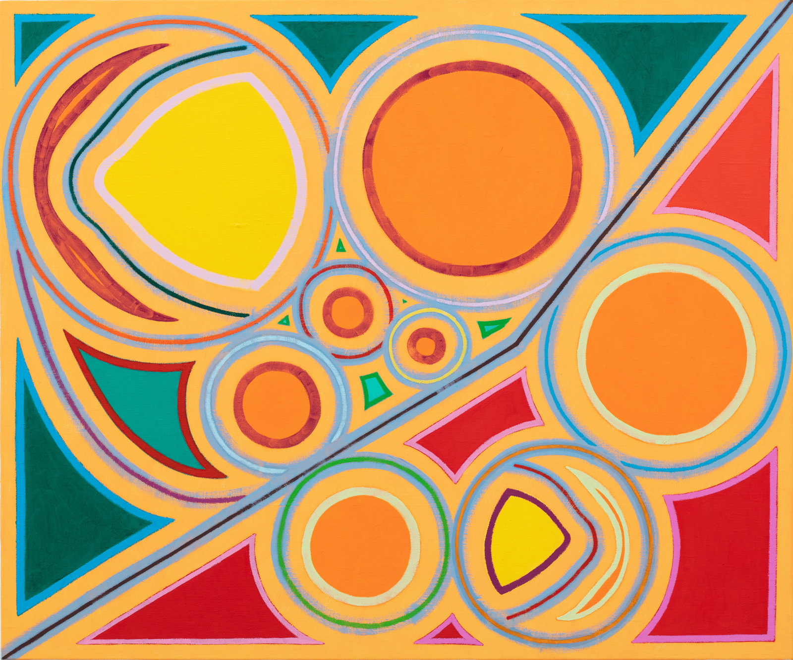 Holly Coulis, Orange Swirl, 2021