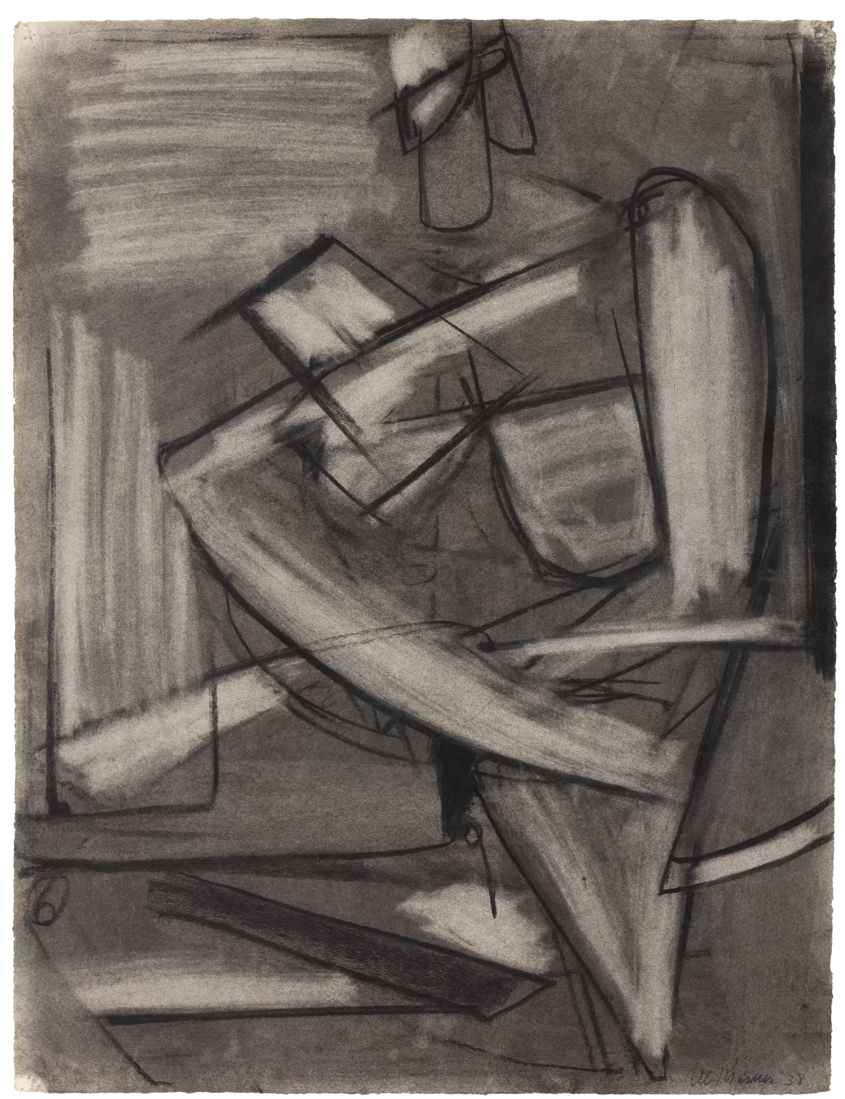 Lee Krasner, Nude Study from Life, 1938