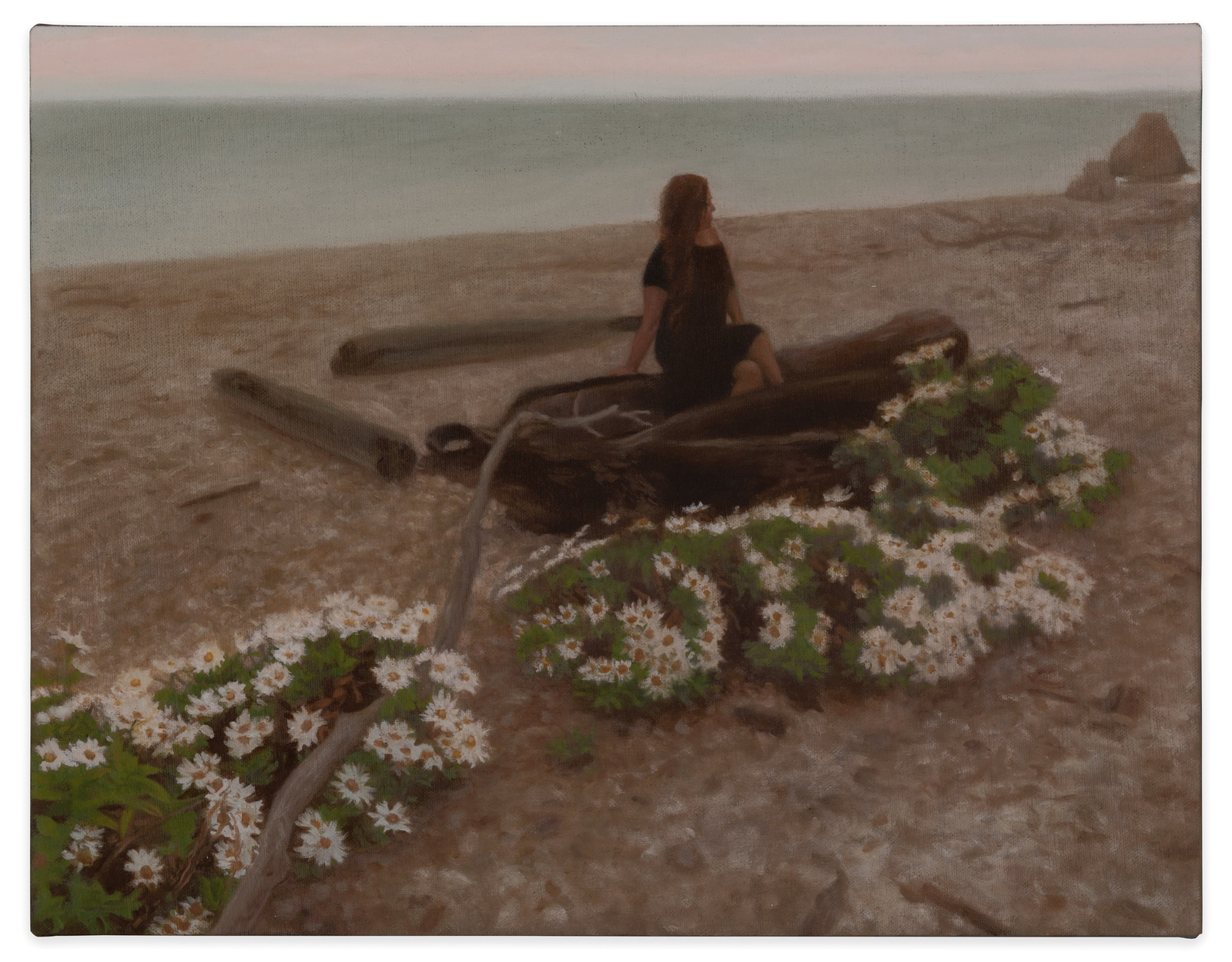 Matvey Levenstein, Beach flowers, 2020