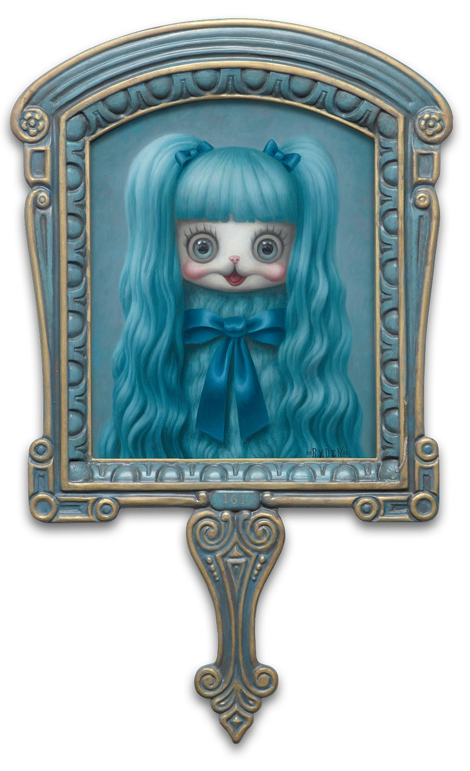 Mark Ryden, Tavoletta Azzurri (Blue) (#161), 2021