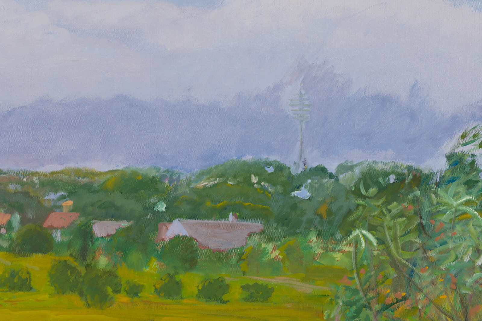 Jane Freilicher, Thicket and Field, 1984