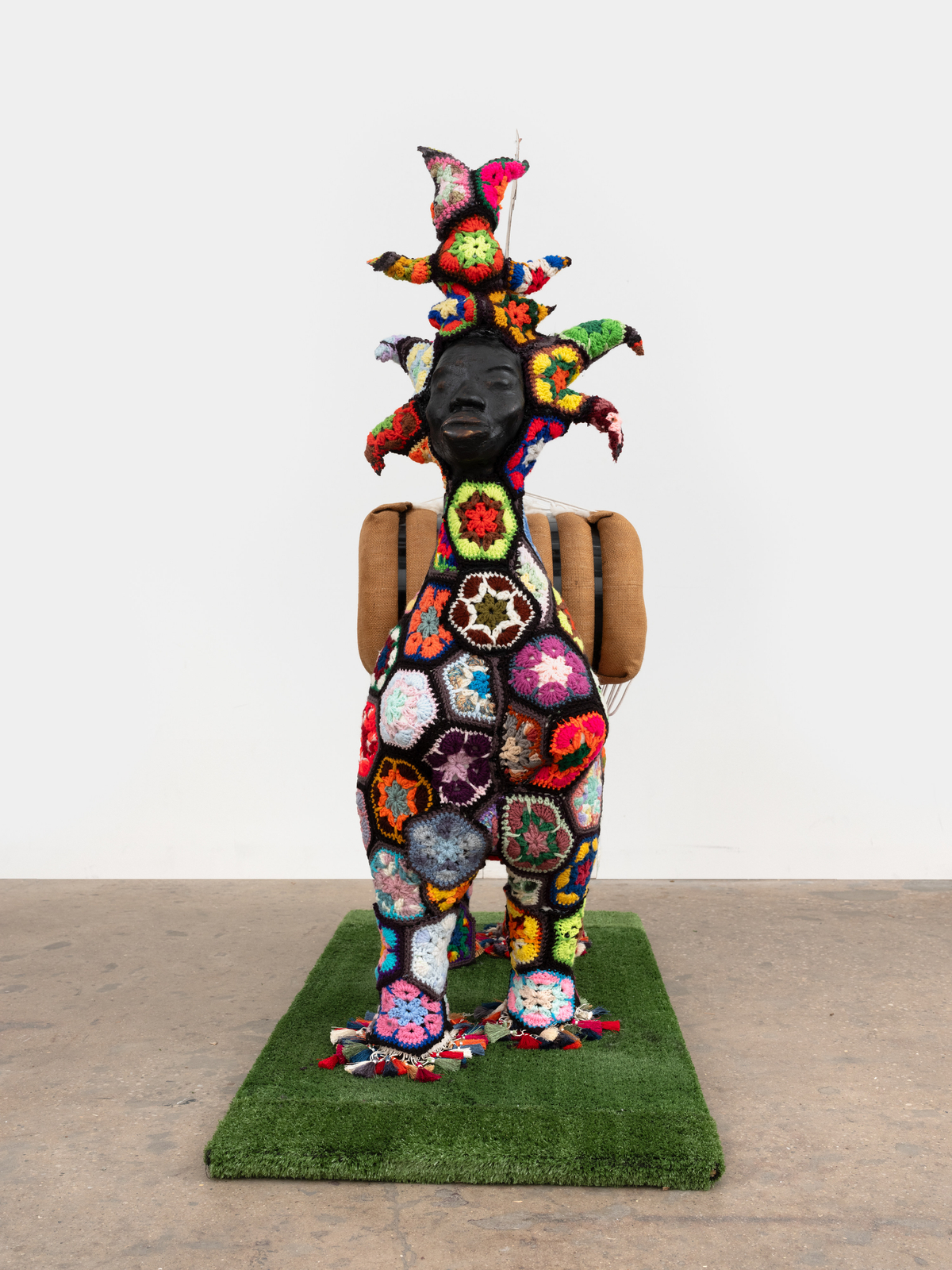 vanessa german, grandaughter, the artist, in meditation upon the migratory patterns, forced and unforced, of grandmother liza jane and her descendants, past, present and future., 2023