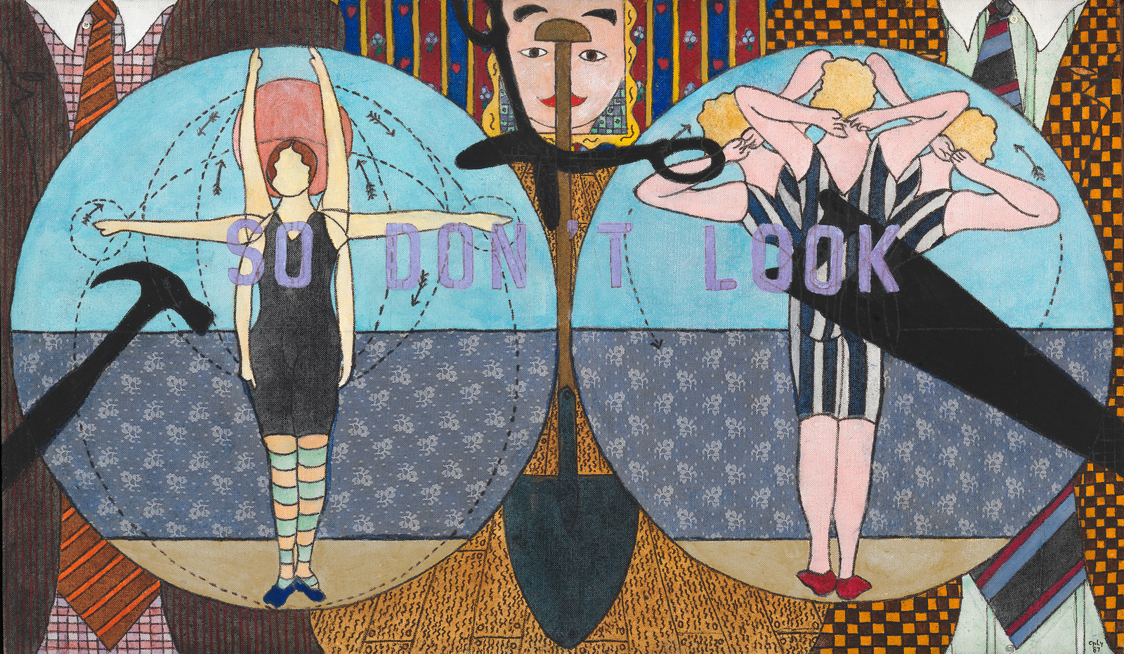 William N. Copley, So Don't Look, 1987