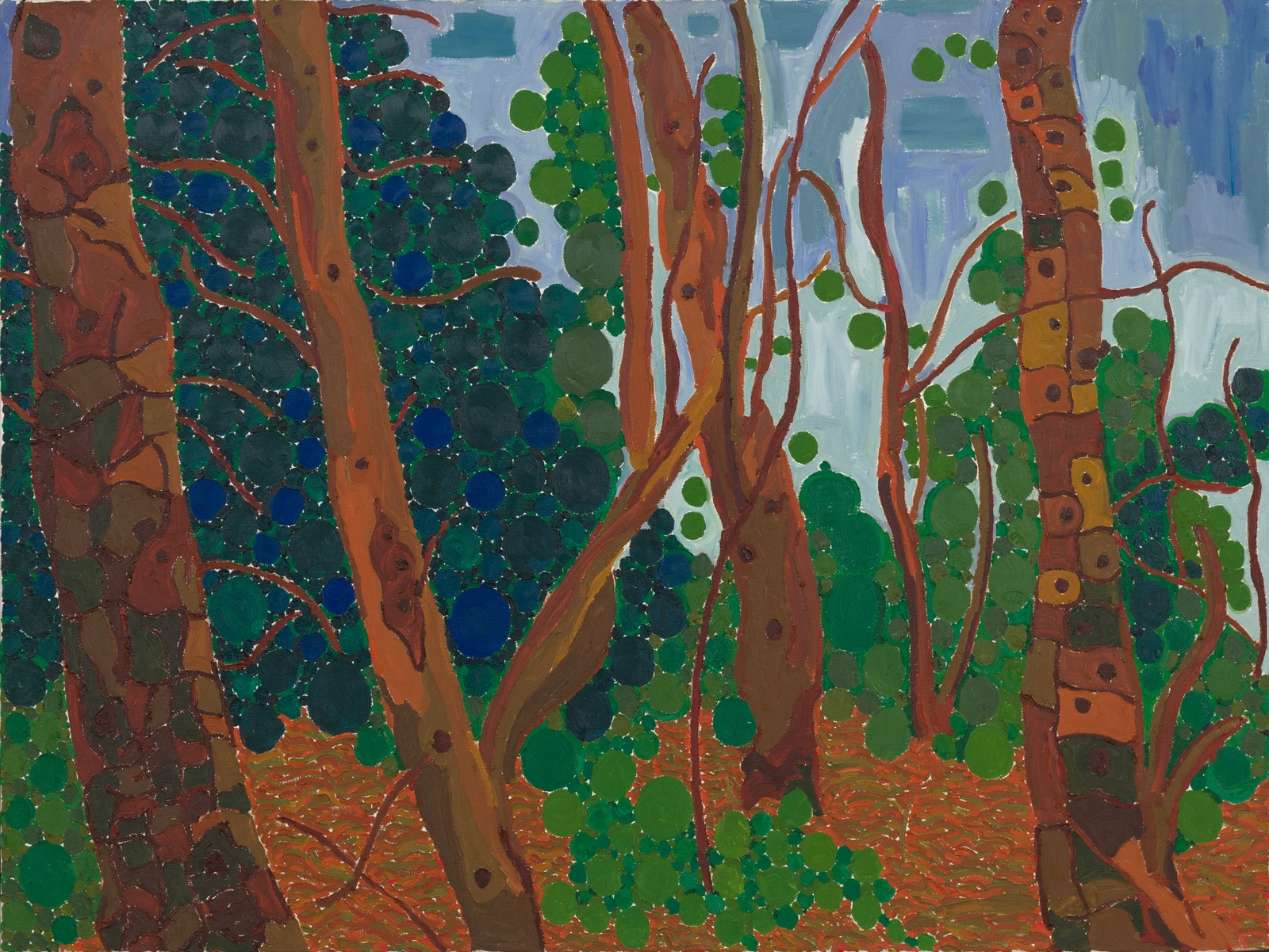 Lynne Drexler, Vulnerable Forest, 1988