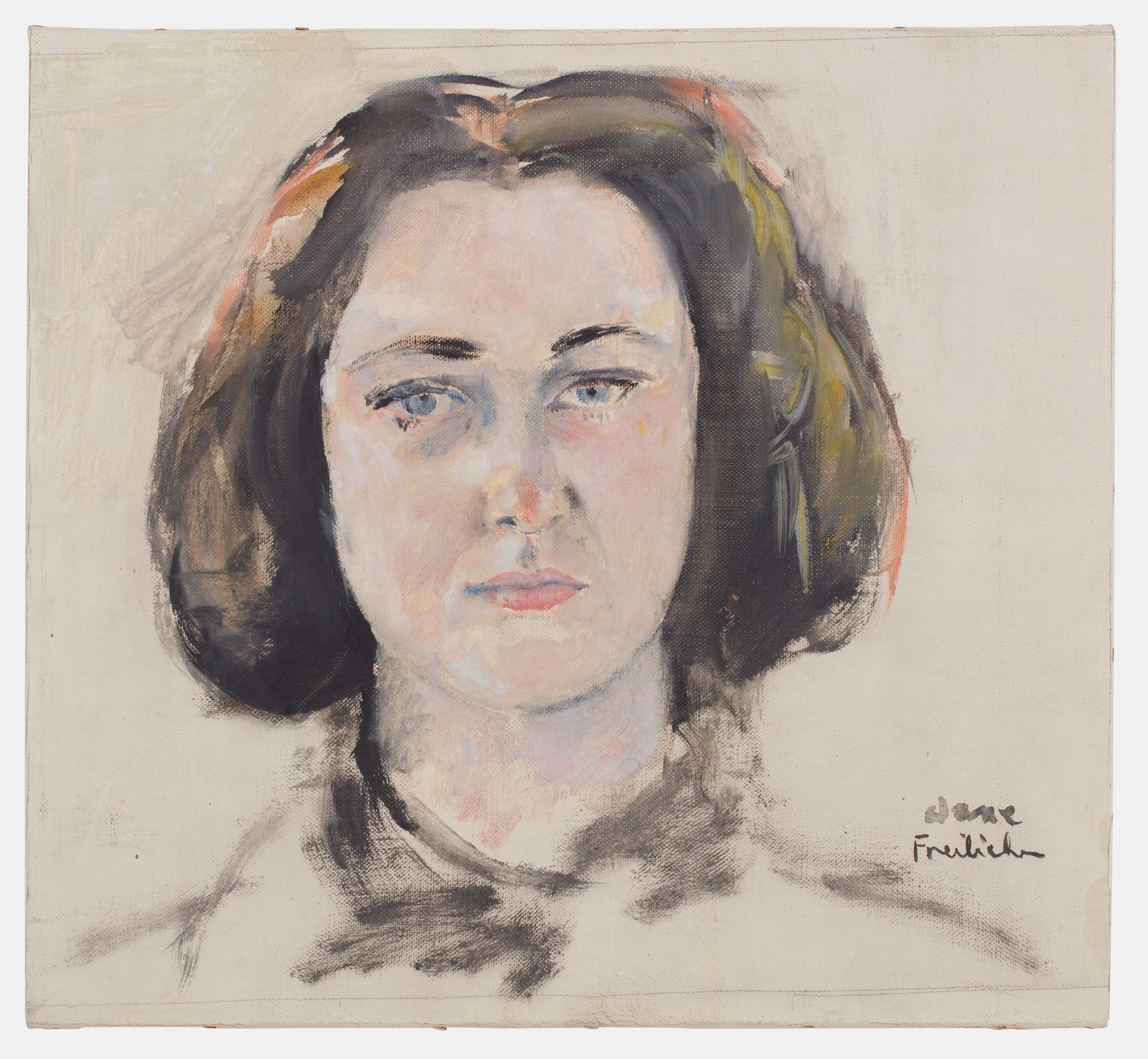 Jane Freilicher, Self-Portrait, ca. 1960