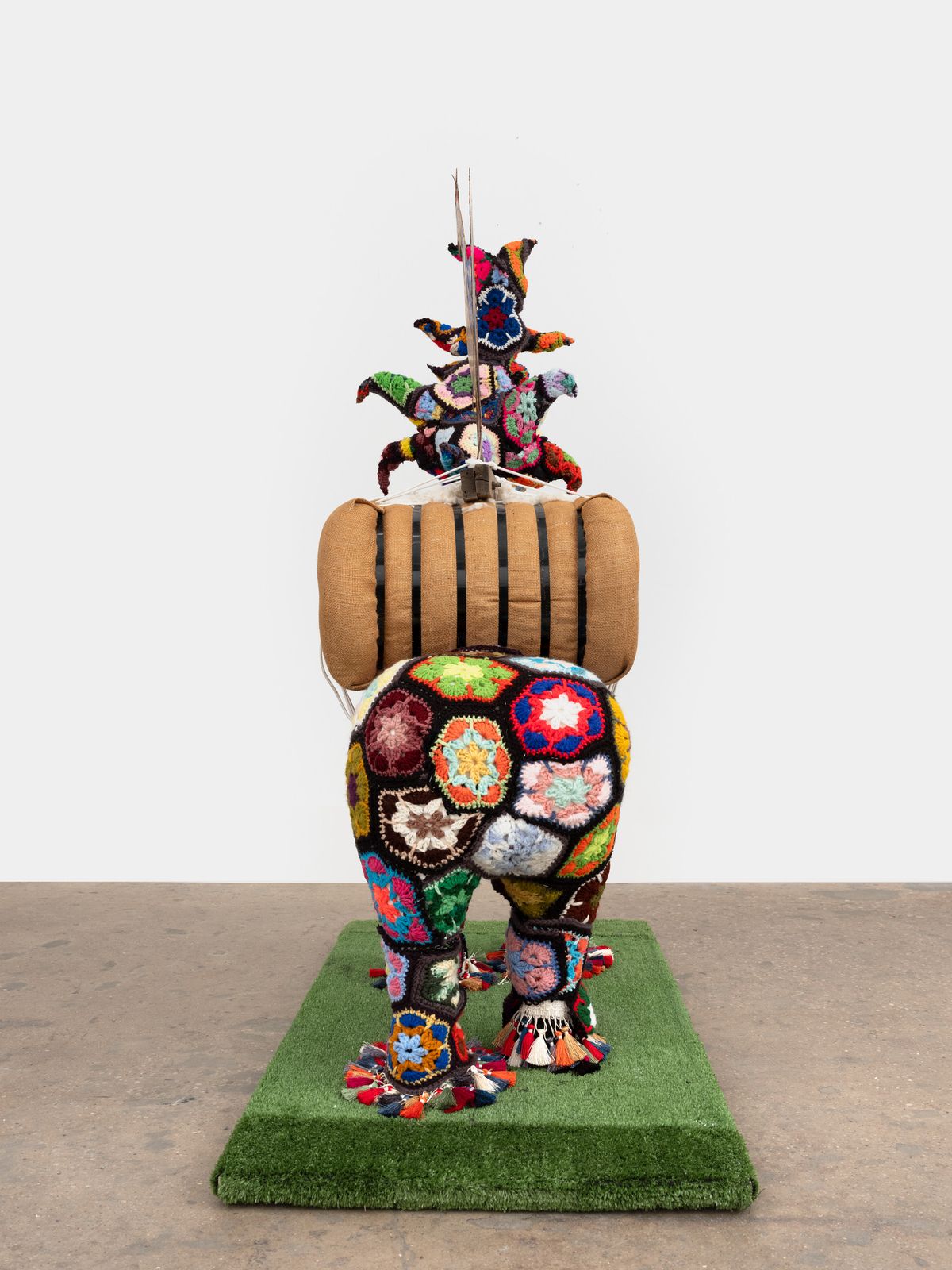 vanessa german, grandaughter, the artist, in meditation upon the migratory patterns, forced and unforced, of grandmother liza jane and her descendants, past, present and future., 2023