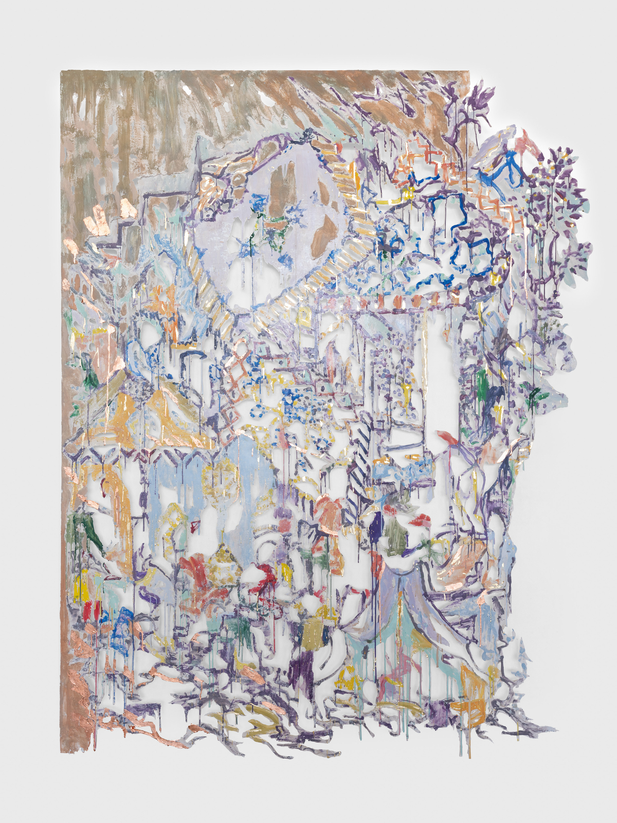 Diana Al-Hadid, The Caravan and the Lovers, 2024