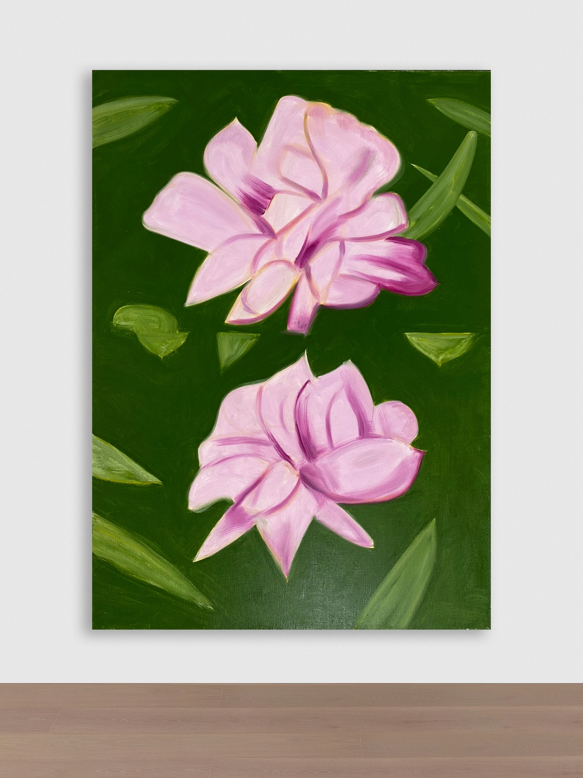 Alex Katz, Rhododendron on Green, 2020