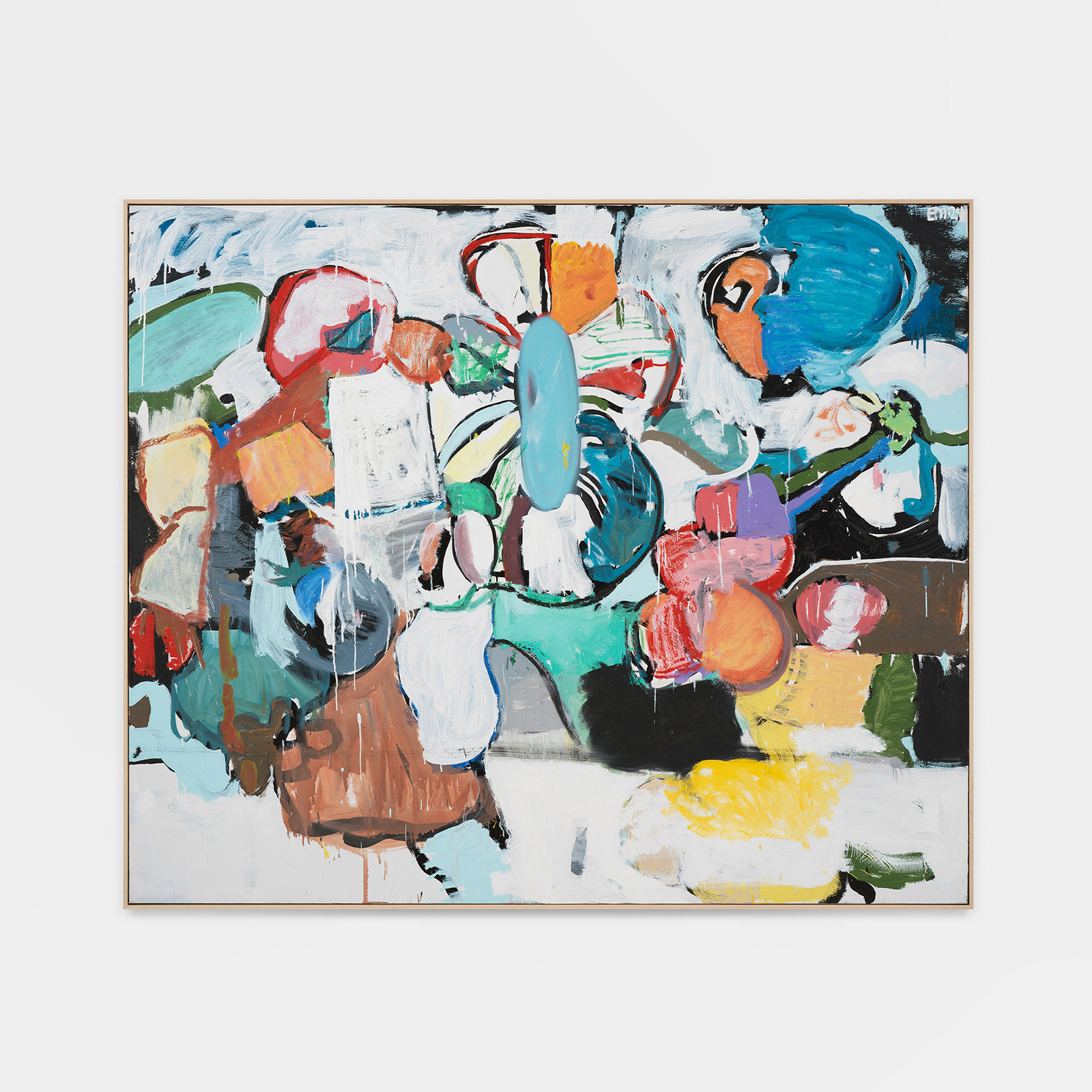 Eddie Martinez, Inward Traveler, 2024