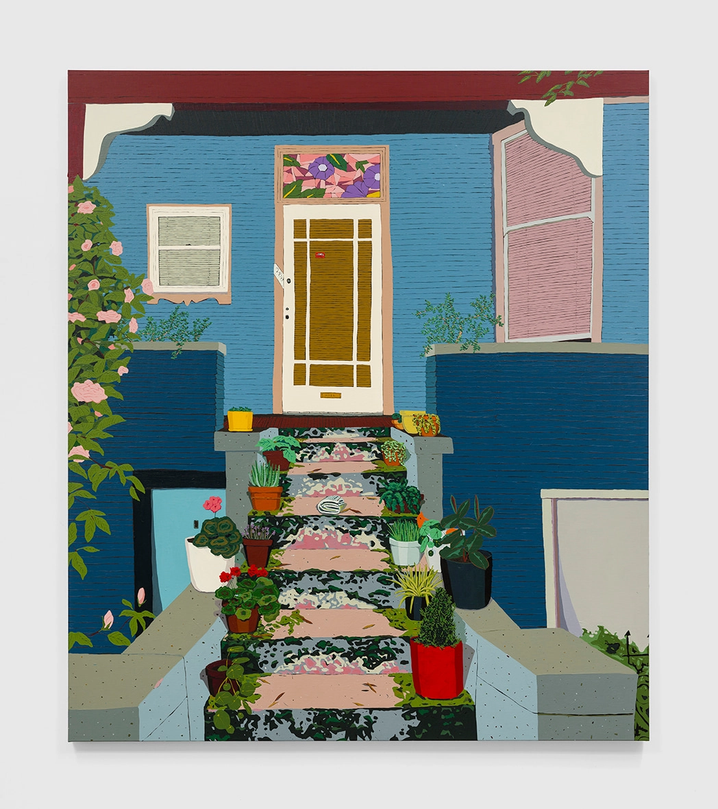 Hilary Pecis, Blue Porch, 2023