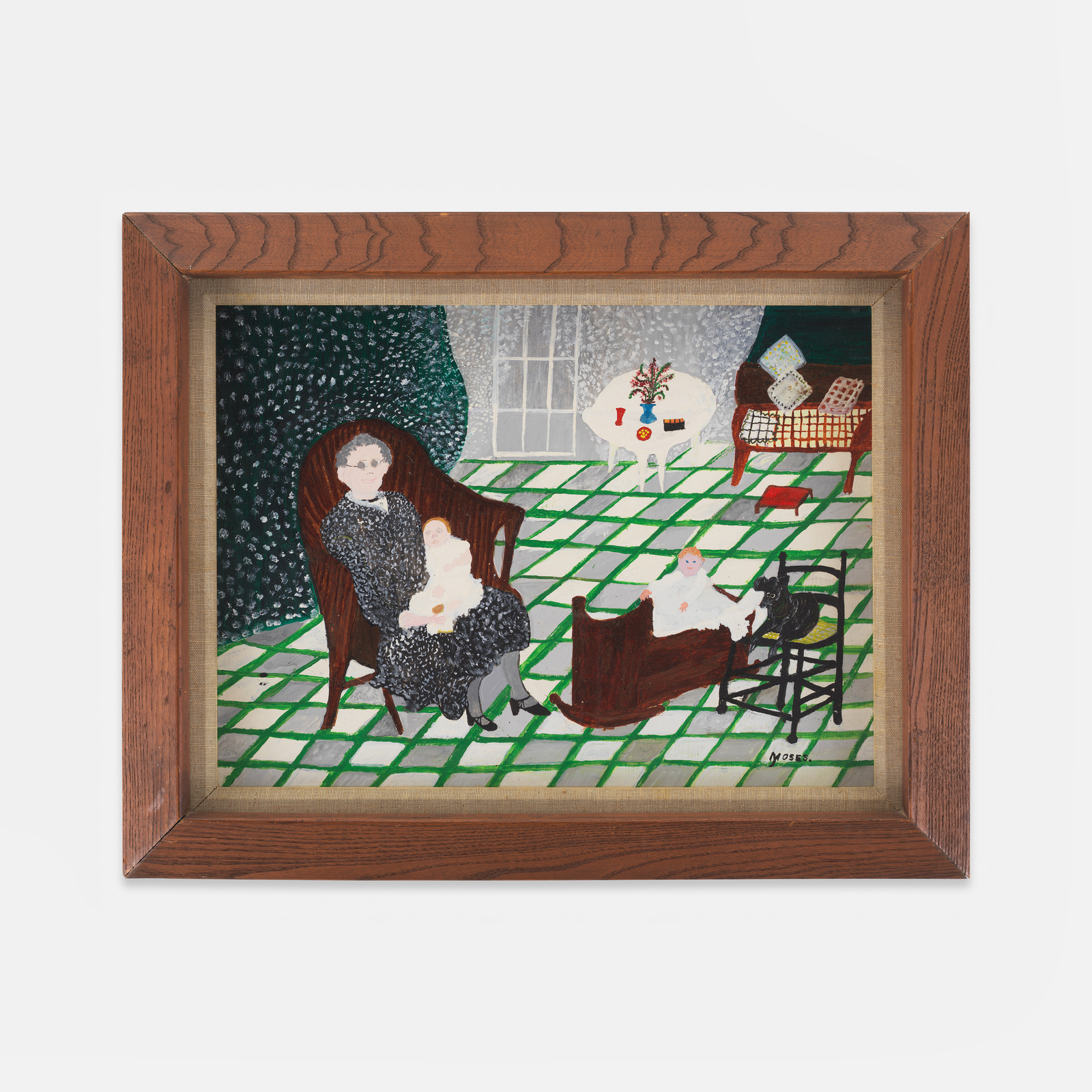 Grandma Moses, Rockabye, 1957