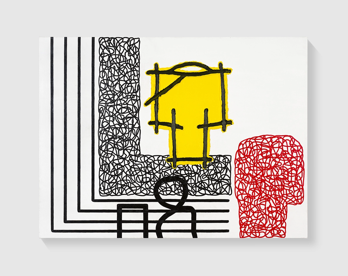 Jonathan Lasker, Incoherent Domesticity, 2025