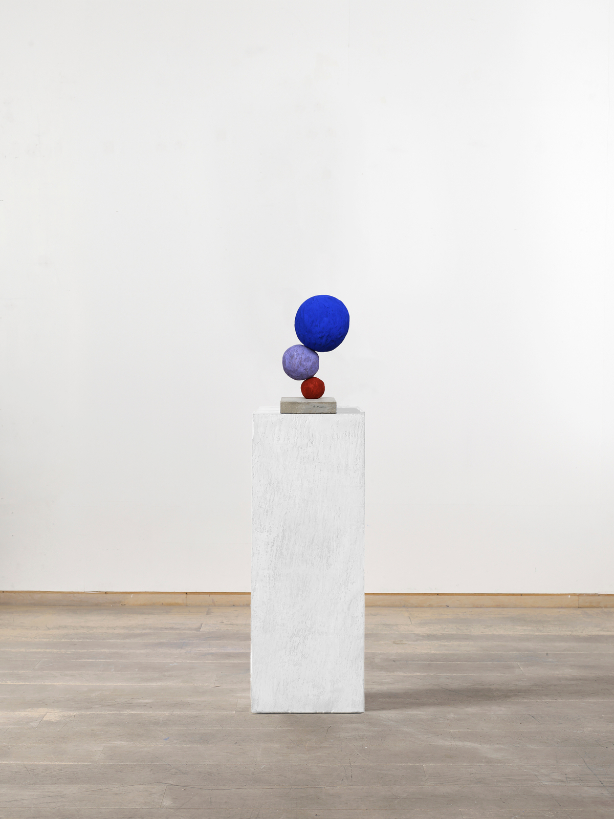 Annie Morris, Stack 3, Ultramarine Blue, 2023