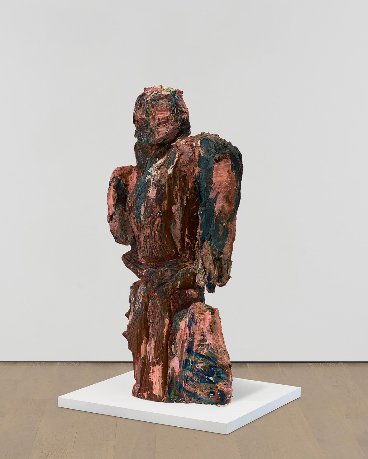 Daniel Crews-Chubb, Guardian II (Teal and Pink), 2025