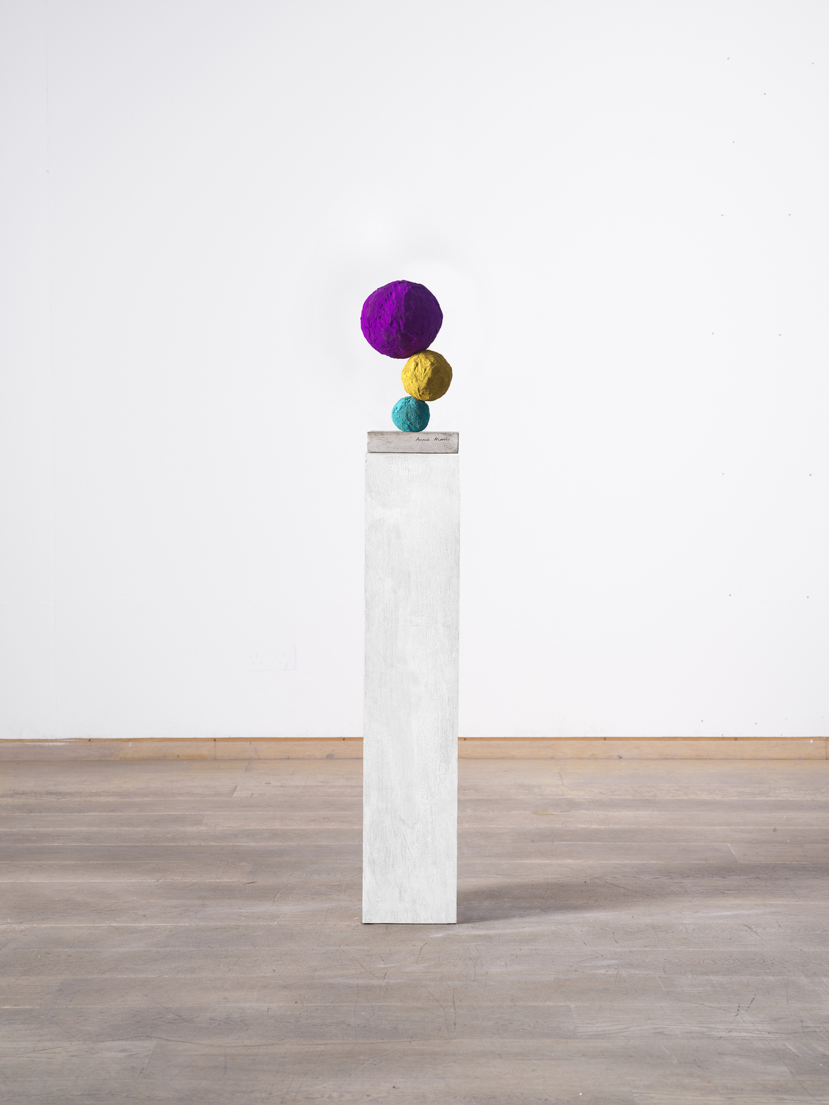 Annie Morris, Stack 3, Cobalt Violet, 2025