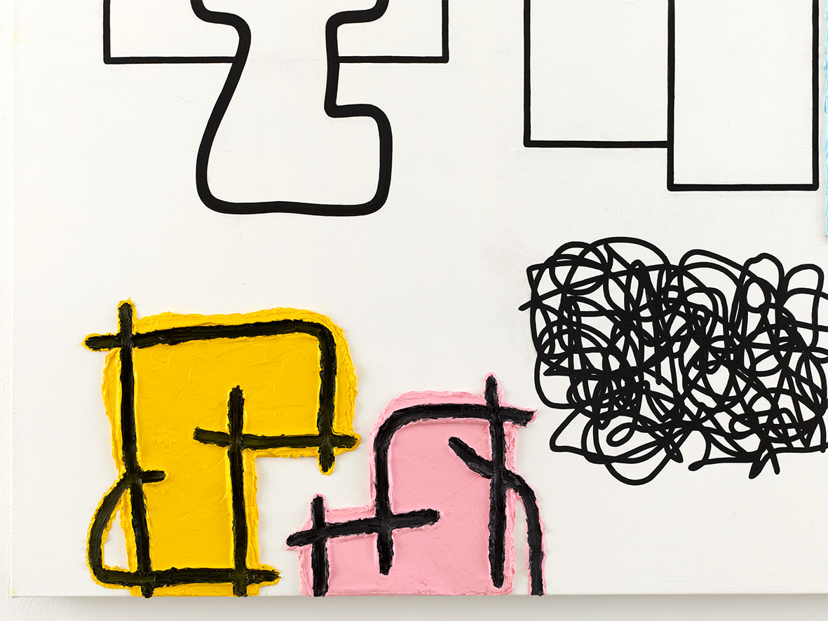 Jonathan Lasker, Objects Have Reasons, 2020