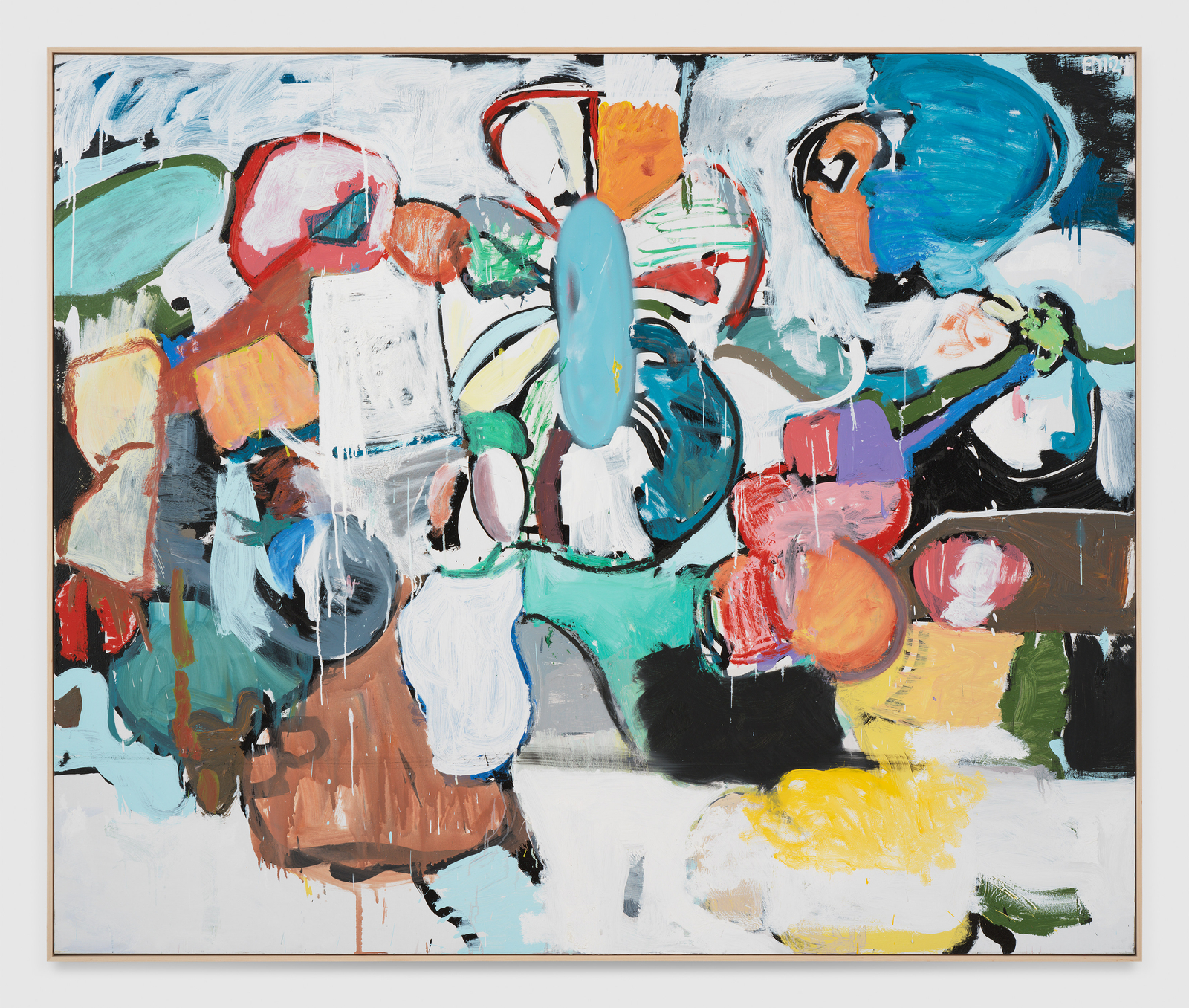 Eddie Martinez, Inward Traveler, 2024