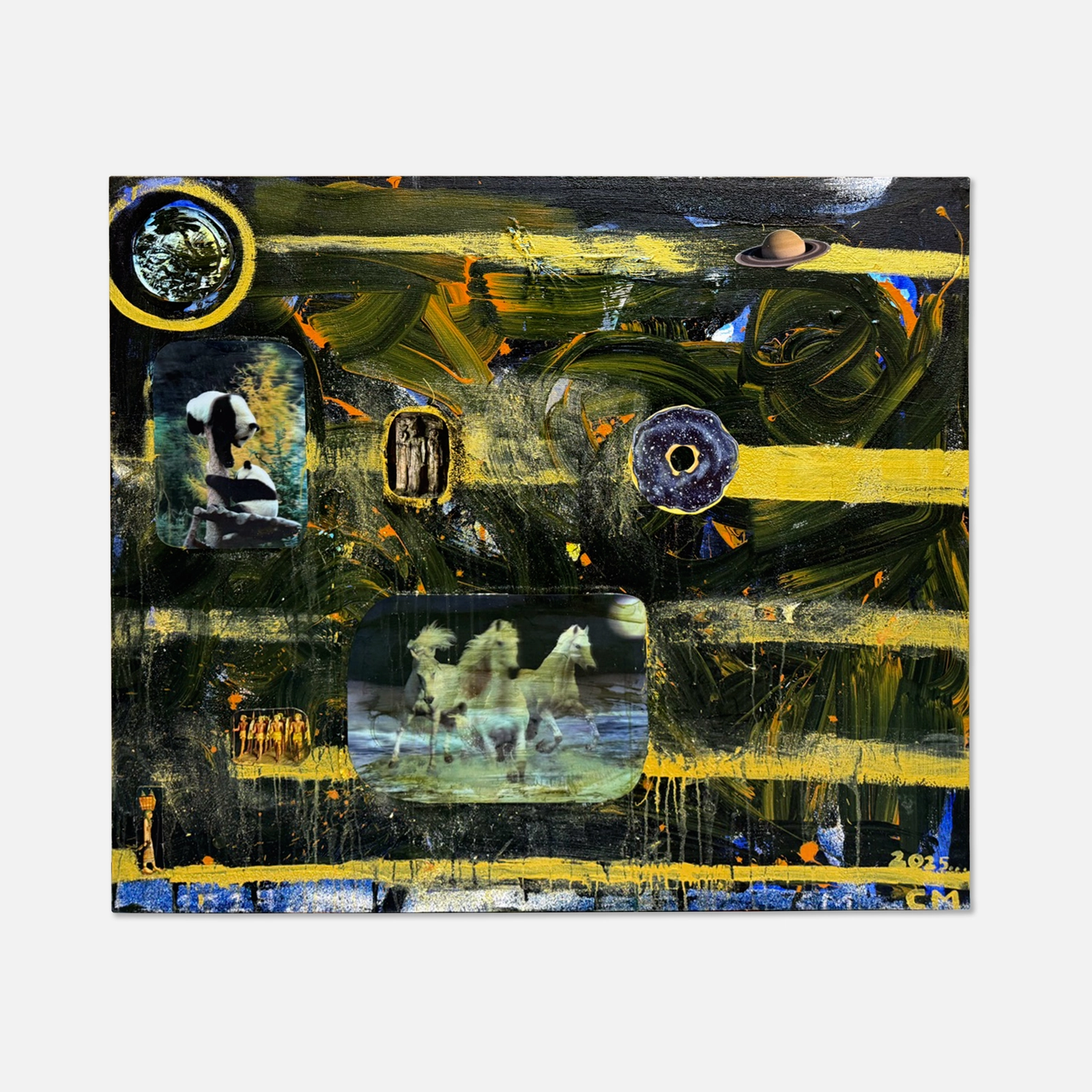 Chris Martin, Wild Horses, 2024-2025