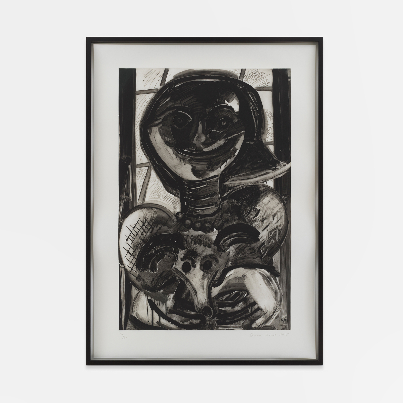 Dana Schutz, Woman and Dog, 2018