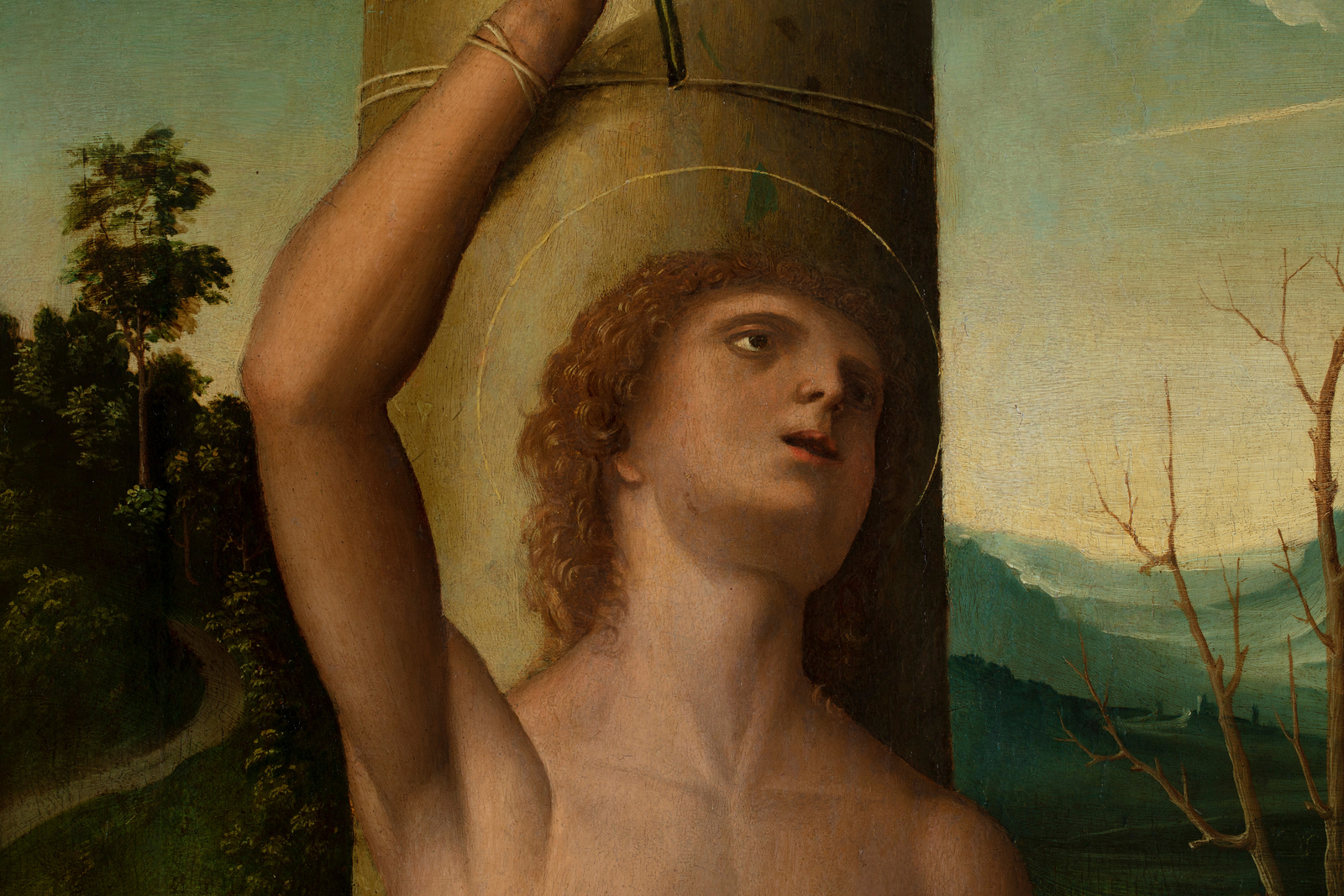 Painting of Saint Sebastian