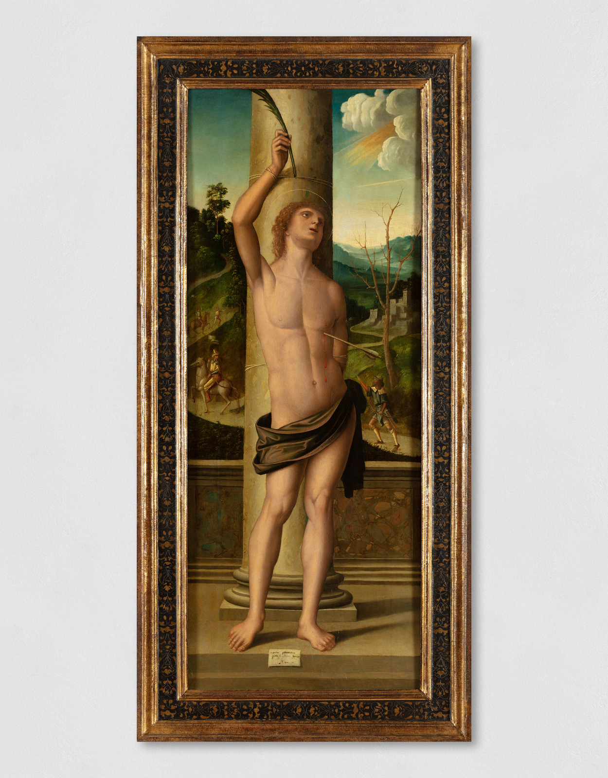 Painting of Saint Sebastian