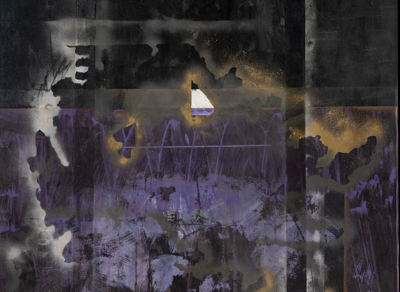 Close up of Karter's Choice, 1972, at Bourse de Commerce